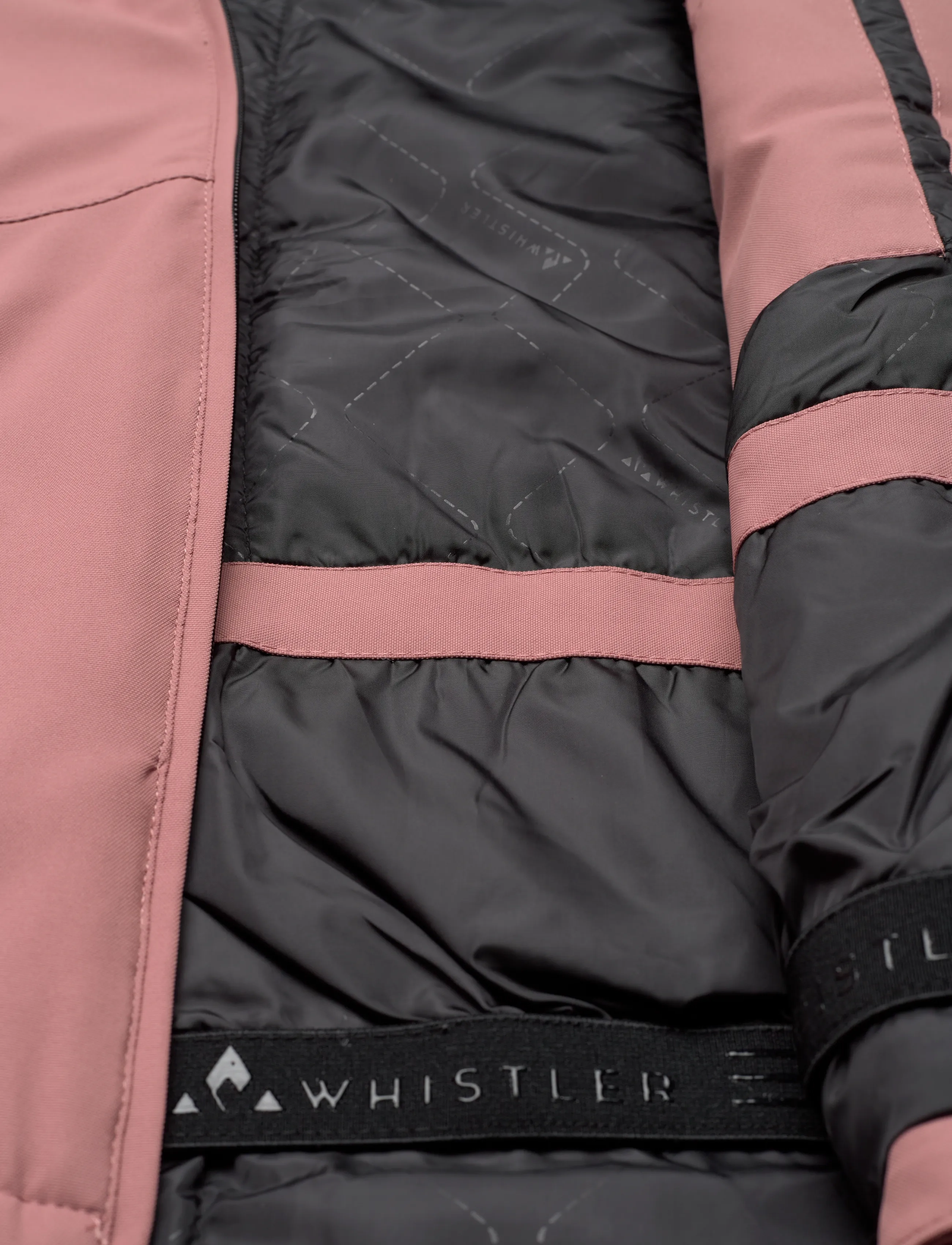 Whistler - Drizzle W Ski Jacket W-Pro 10000 - ski wear - burlwood - 5