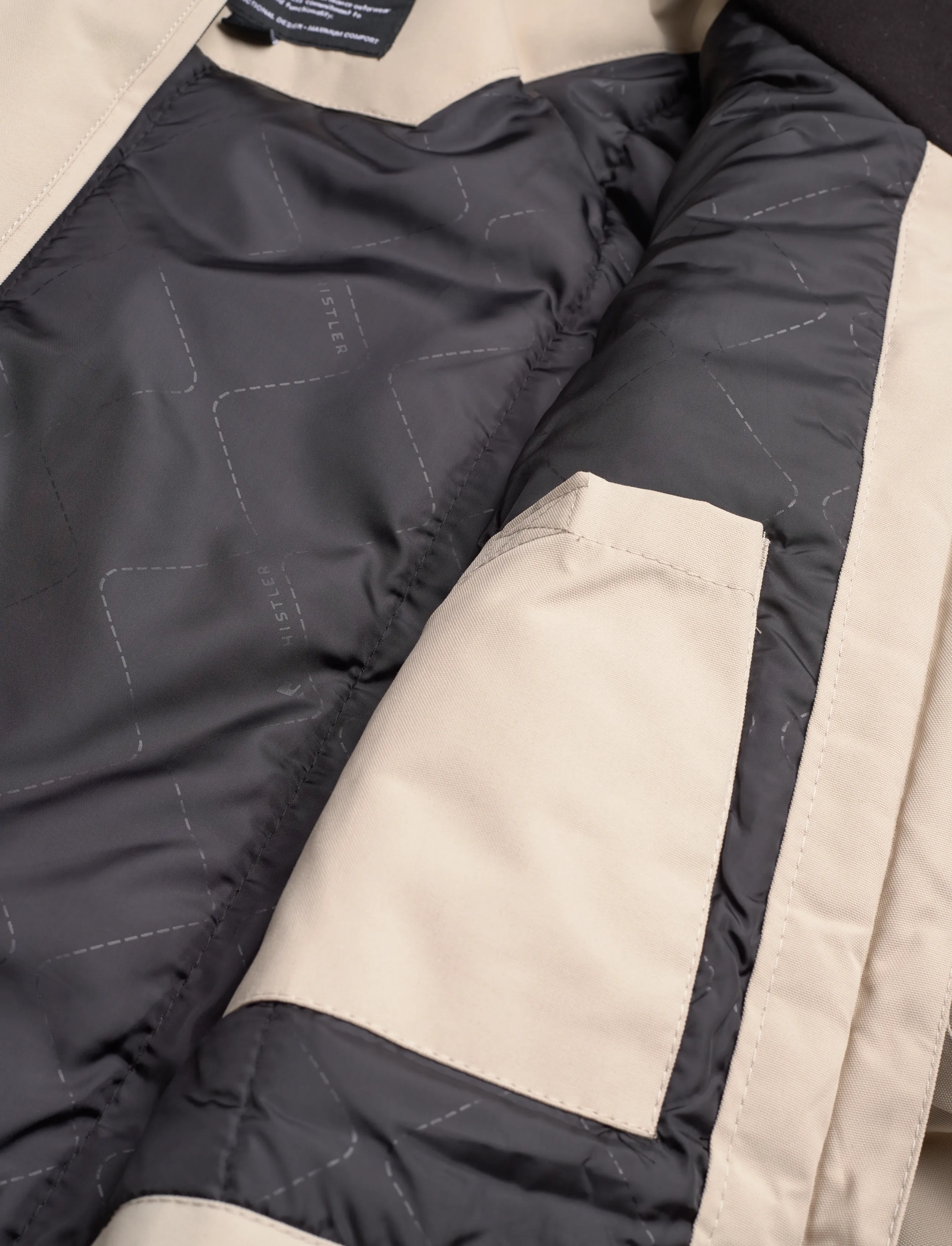Whistler - Drizzle W Ski Jacket W-Pro 10000 - suusariietus - island fossil - 5
