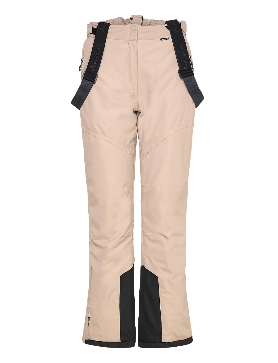 Whistler - Drizzle W Ski Pant W-Pro 10000 - skitøj - simply taupe - 0