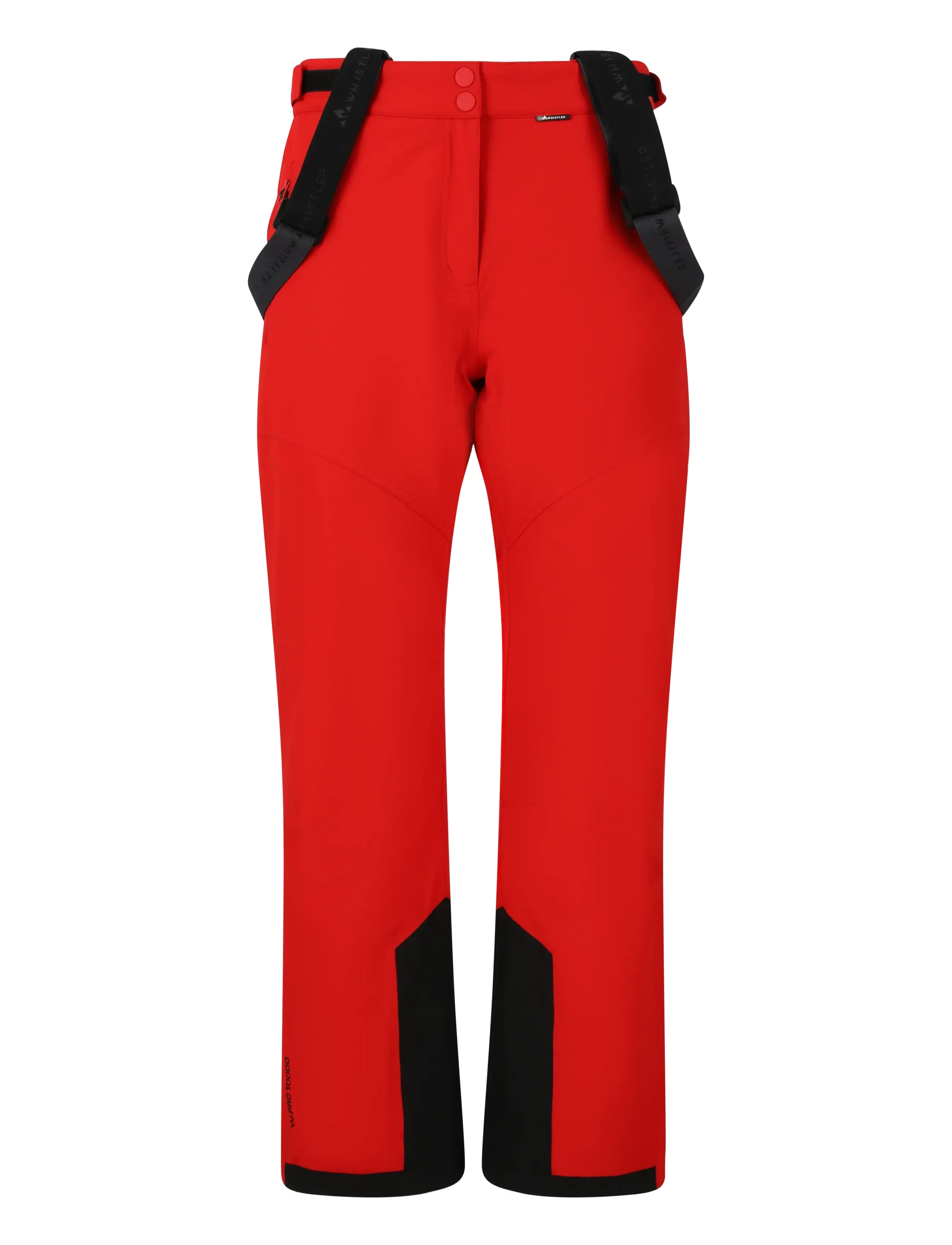 Whistler Drizzle W Ski Pant W-Pro 10000 - Bukser - TRUE RED / red