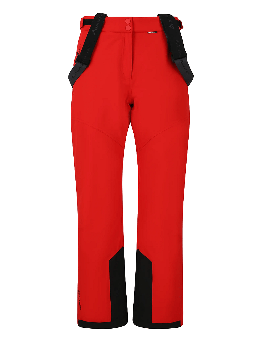 Whistler - Drizzle W Ski Pant W-Pro 10000 - skitøj - true red - 1