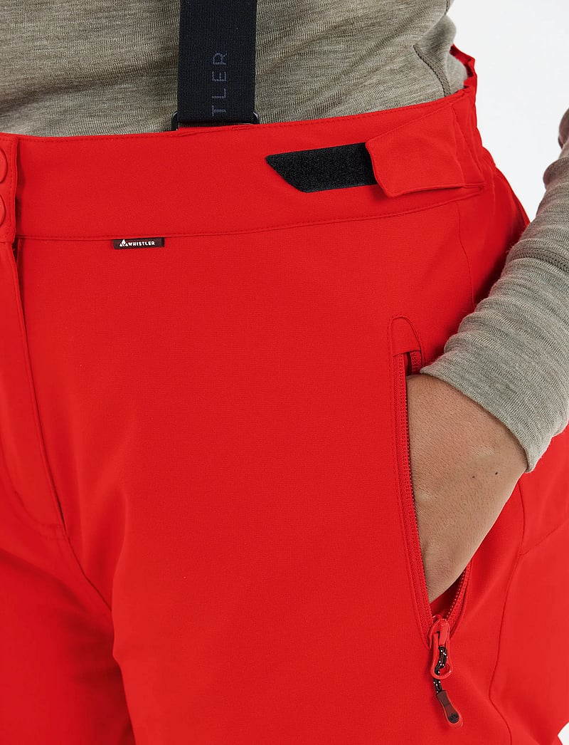 Whistler - Drizzle W Ski Pant W-Pro 10000 - ski-kleidung - true red - 0