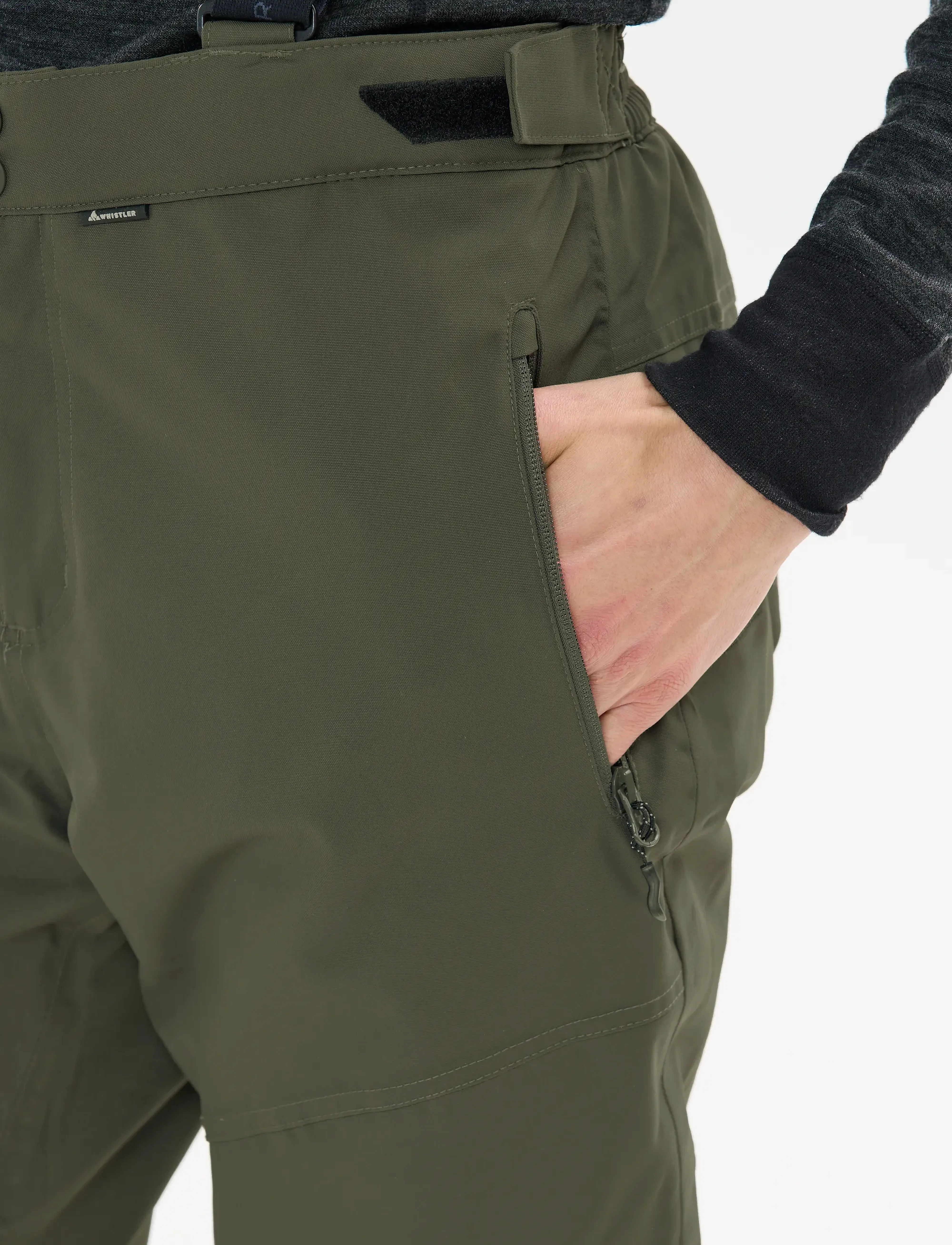 Whistler - Drizzle M Ski Pant W-Pro 10000 - suusapüksid - black ink - 5