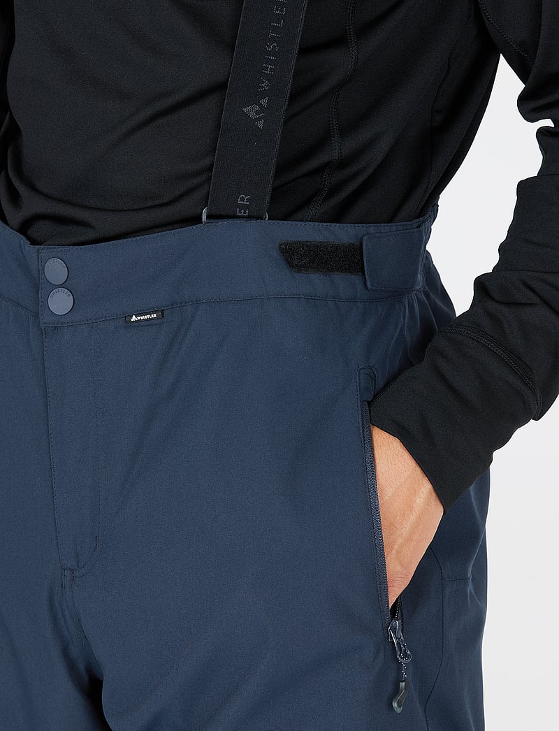 Whistler - Drizzle M Ski Pant W-Pro 10000 - skiing pants - navy blazer - 3