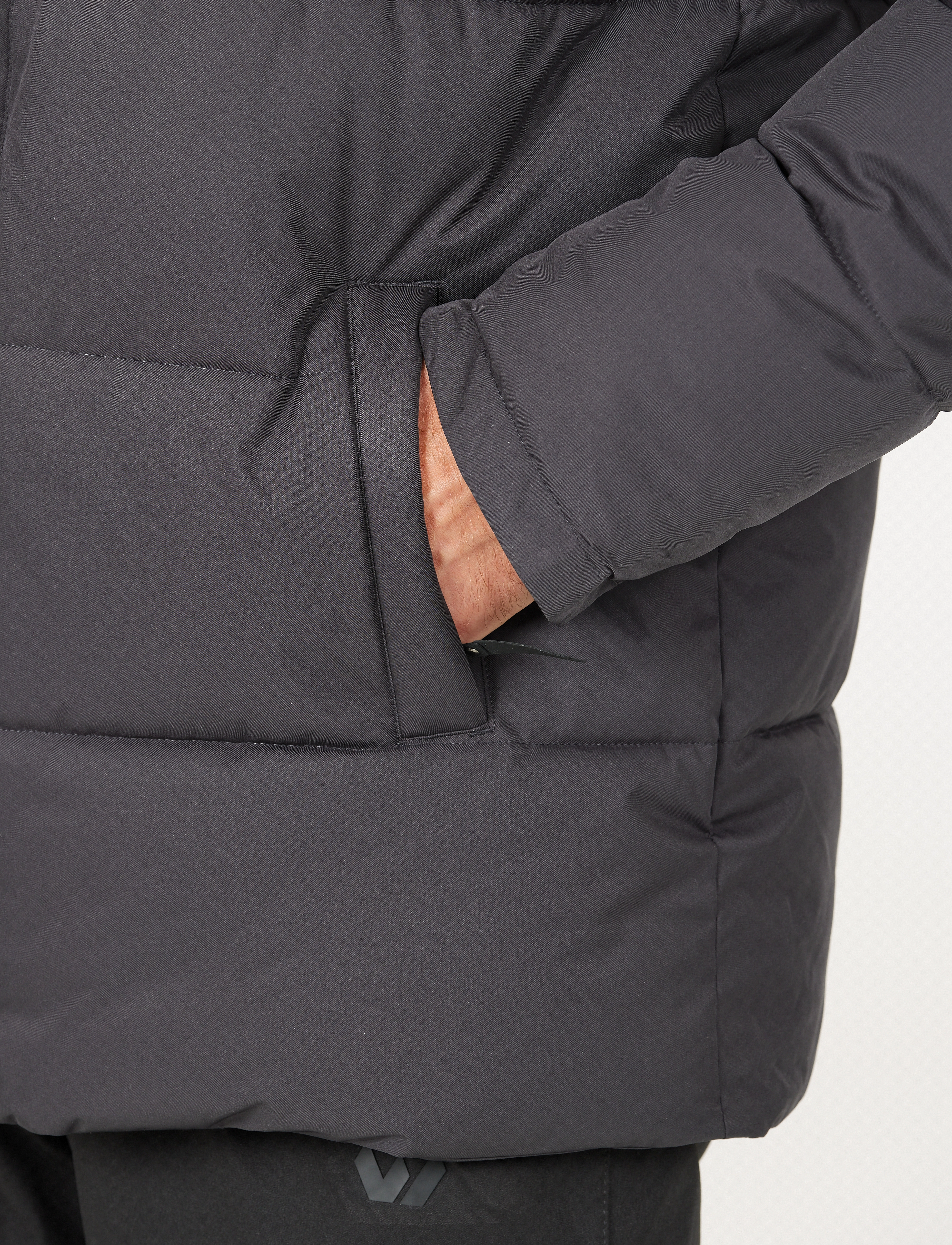 Whistler - Atlas M Long Puffer Ski Jacket W-Pro 10000 - phantom - 4