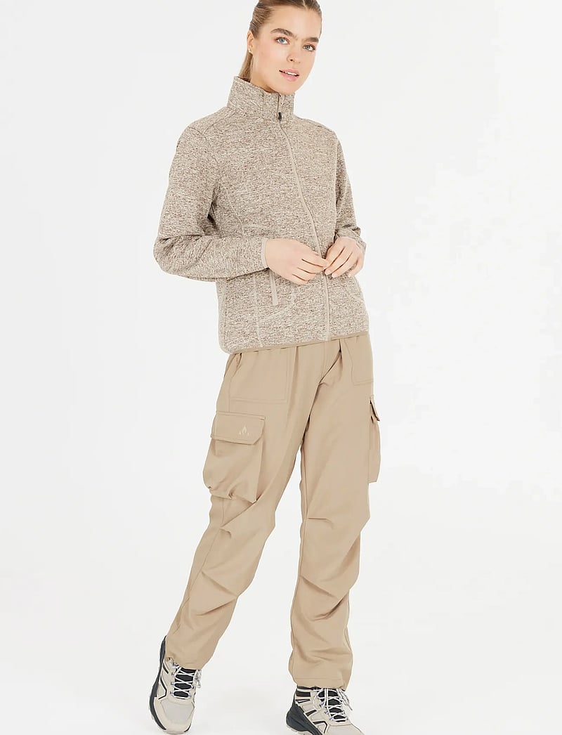 Whistler - Russet W Outdoor Track Pants - training pants - simply taupe - 0