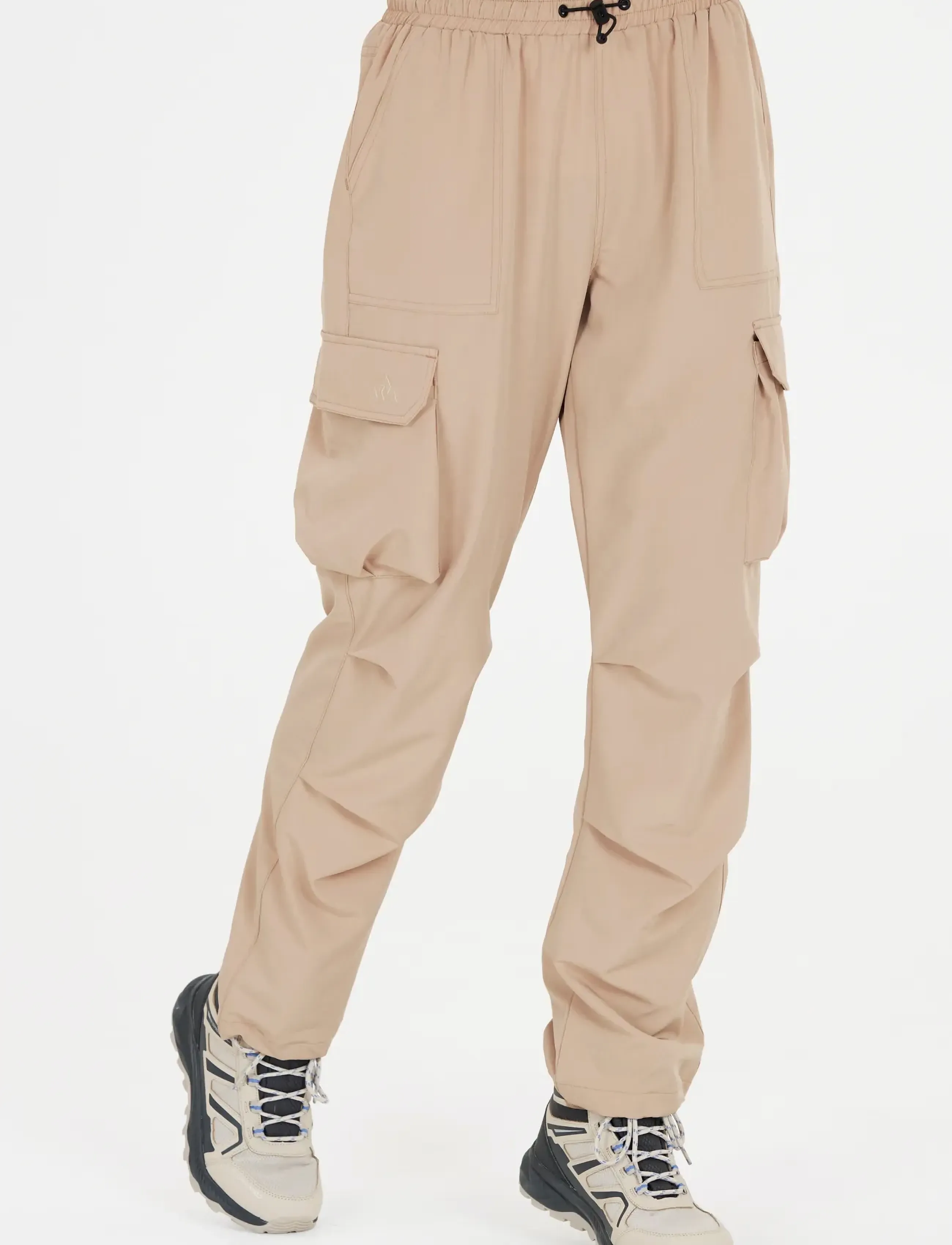 Whistler - Russet W Outdoor Track Pants - joggingbukser - simply taupe - 4