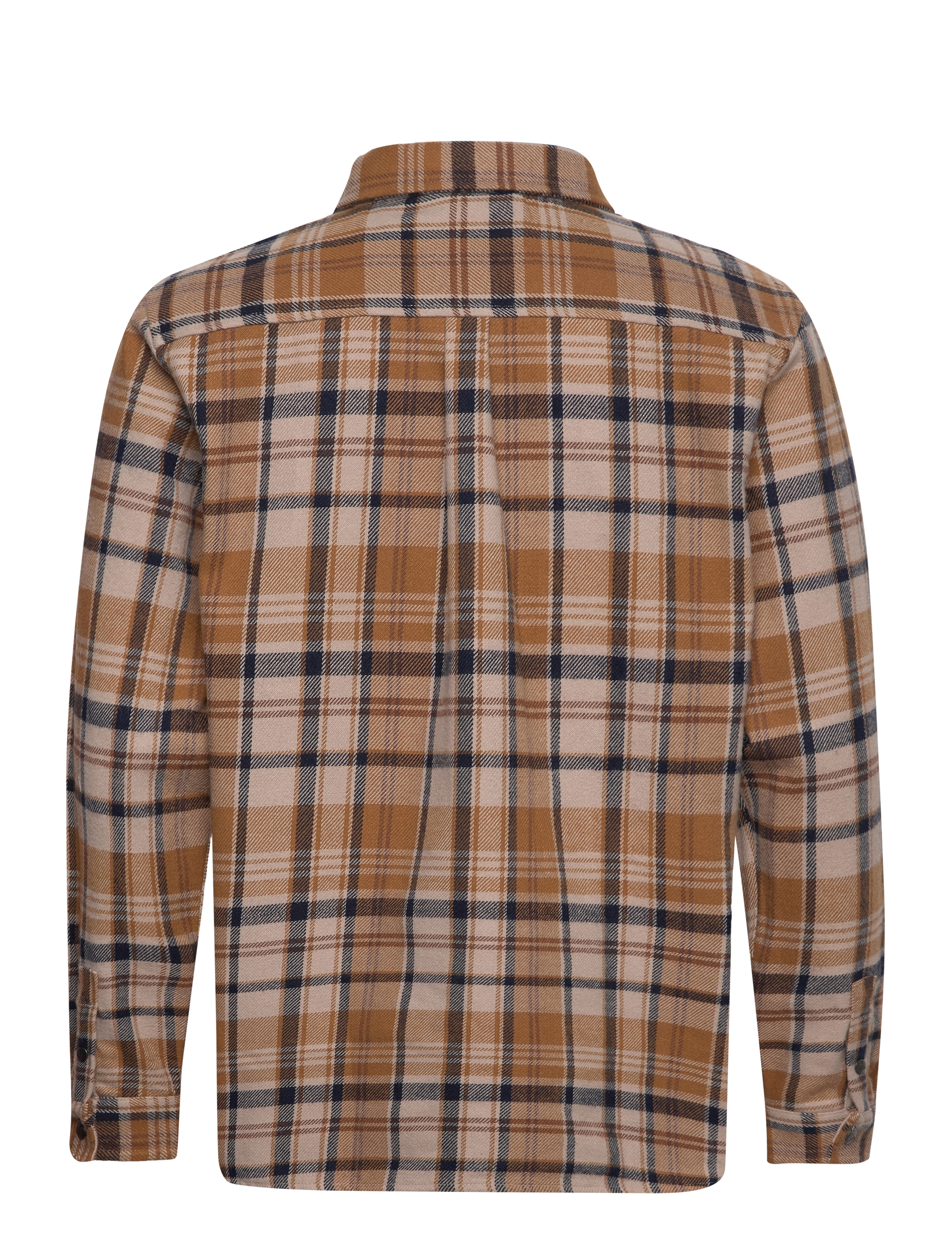 Whistler - Wolfhard M Checked Fleece Shirt - simply taupe - 2