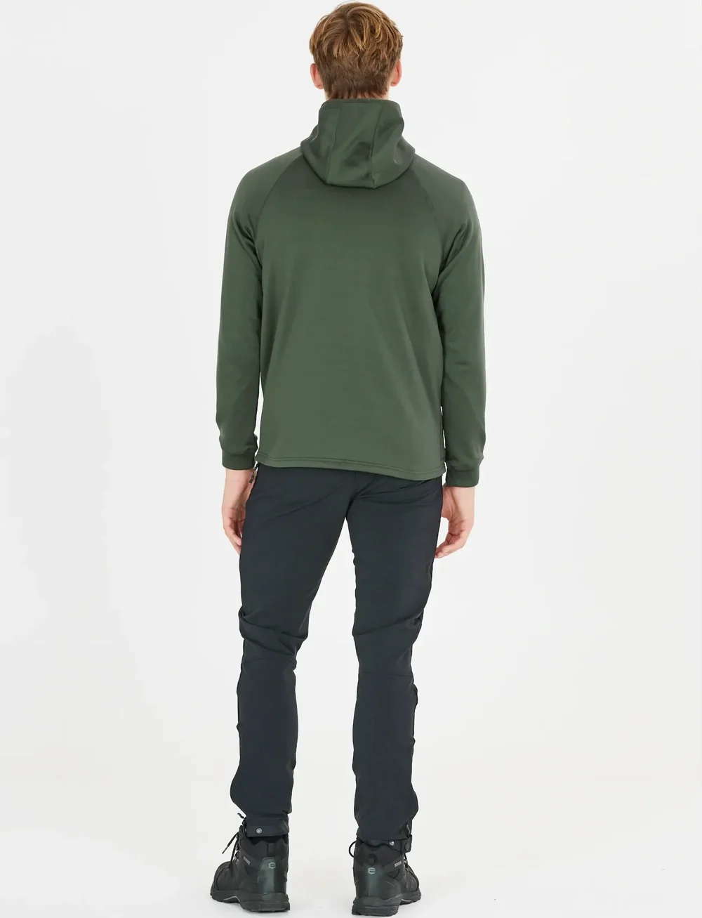 Whistler - Tracker M Powerstretch Hood Fleece - flīsa un siltās jakas - deep forest - 3