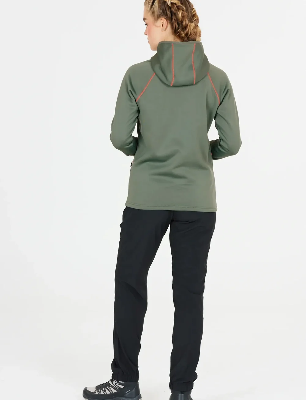 Whistler - Tracker W Powerstretch Hood Fleece - fleece & midlayer - laurel wreath - 5
