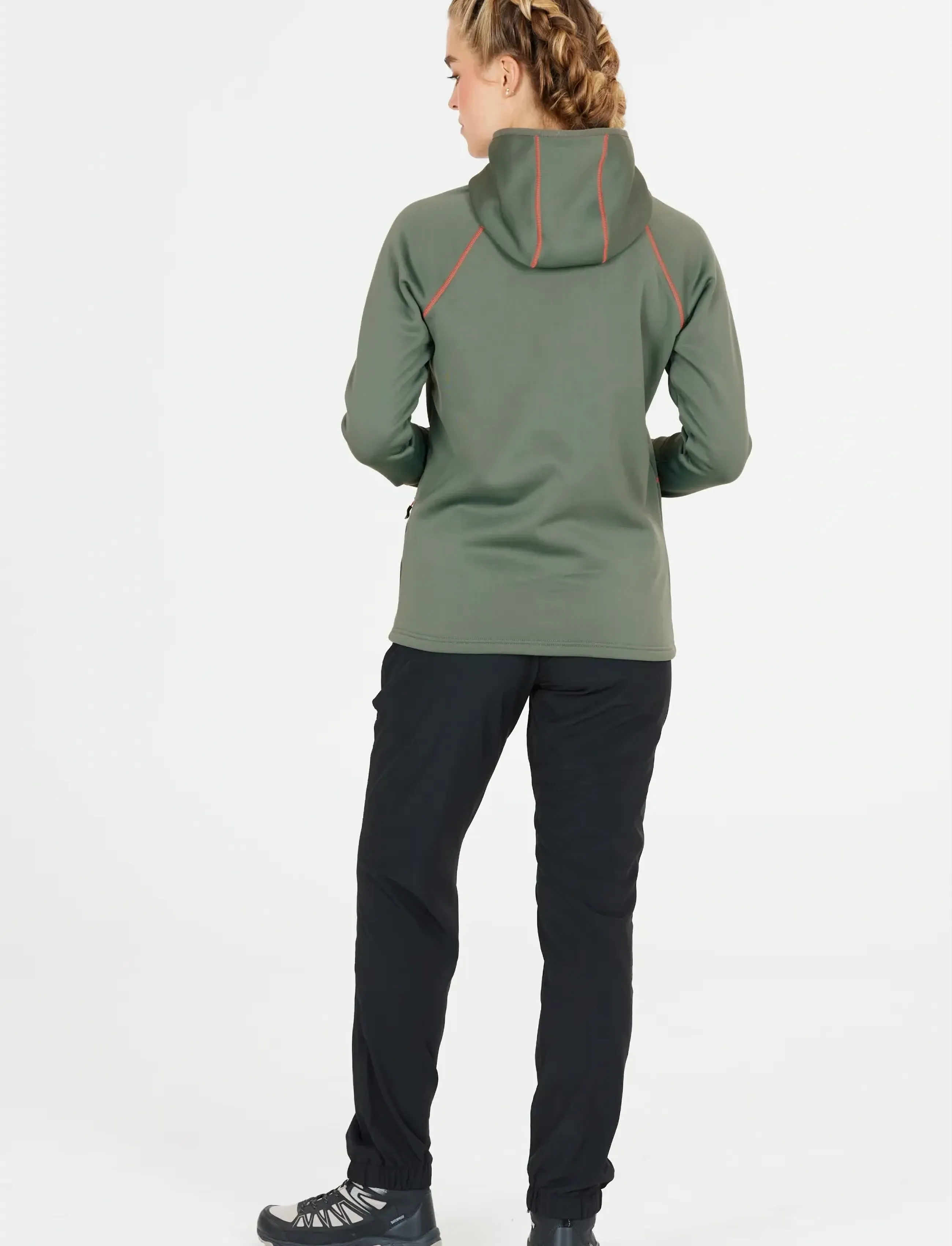 Whistler - Tracker W Powerstretch Hood Fleece - oberteile - laurel wreath - 5