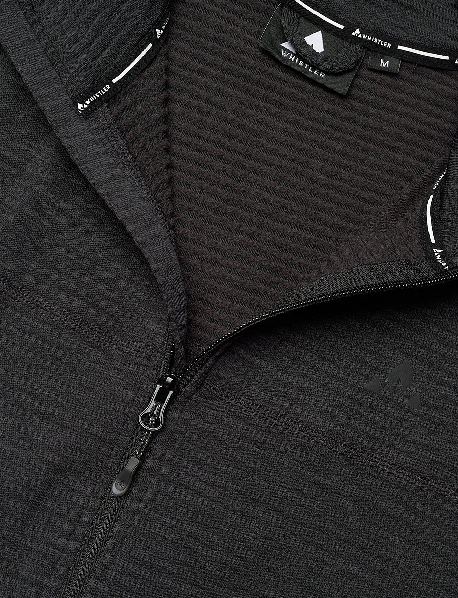 Whistler - Nevados M Full Zip Midlayer - fleece & midlayer - phantom - 2