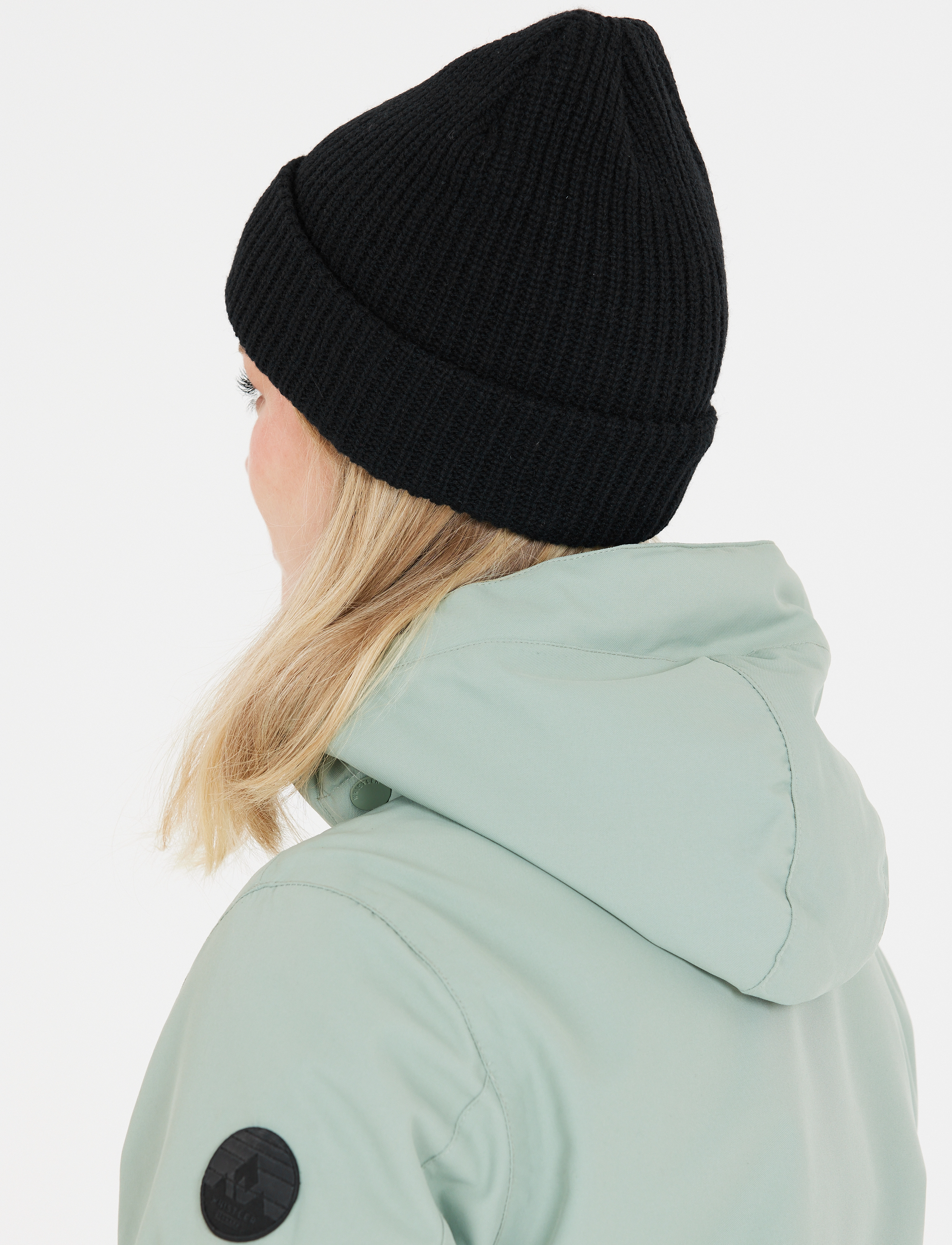 Whistler - Tofino Knitted Wool Hat - beanies - black - 4