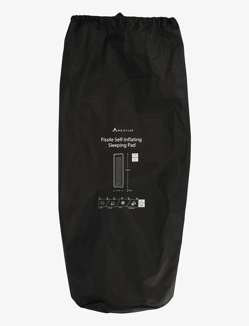Whistler - Fissile 8cm Self-Inflating Sleeping - wanderausrüstung - black - 3