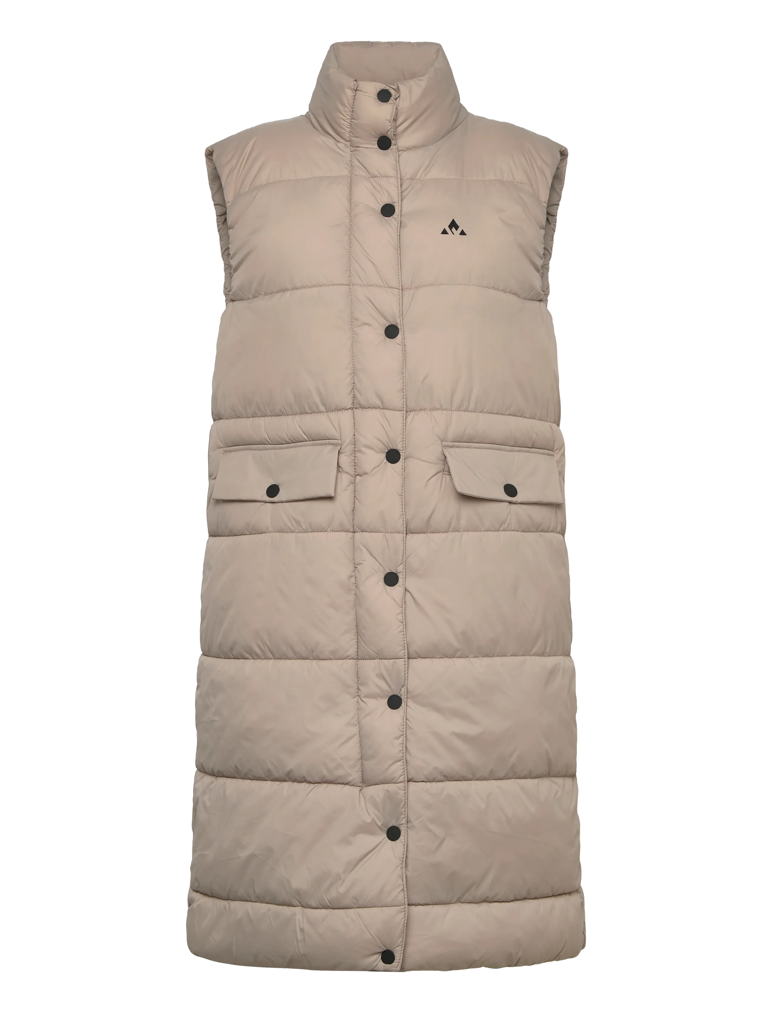 Whistler Amaretto W Long Puffer Vest - Whistler - SIMPLY TAUPE / beige