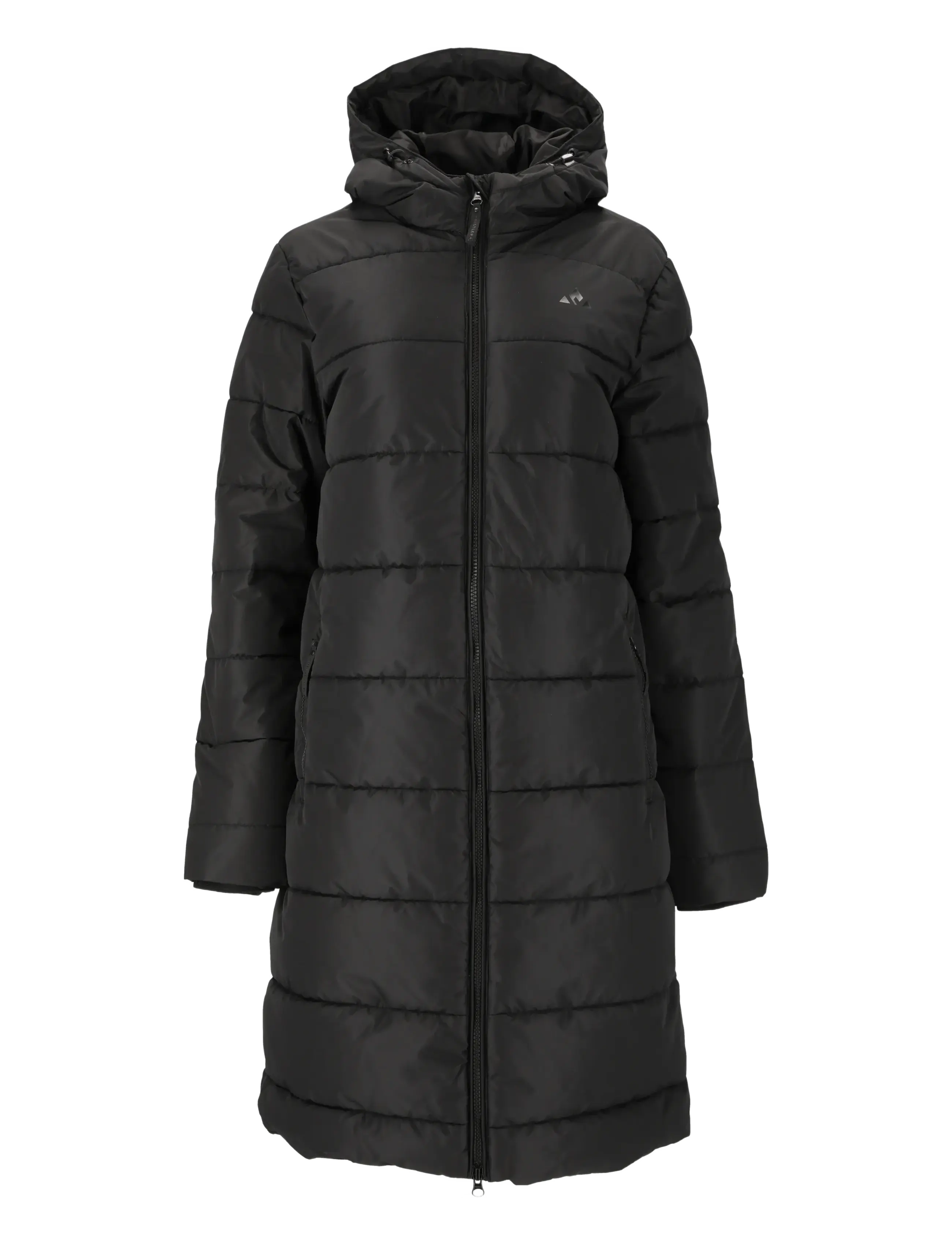 Whistler Amaret W Long Puffer Jacket - Mäntel - BLACK / black