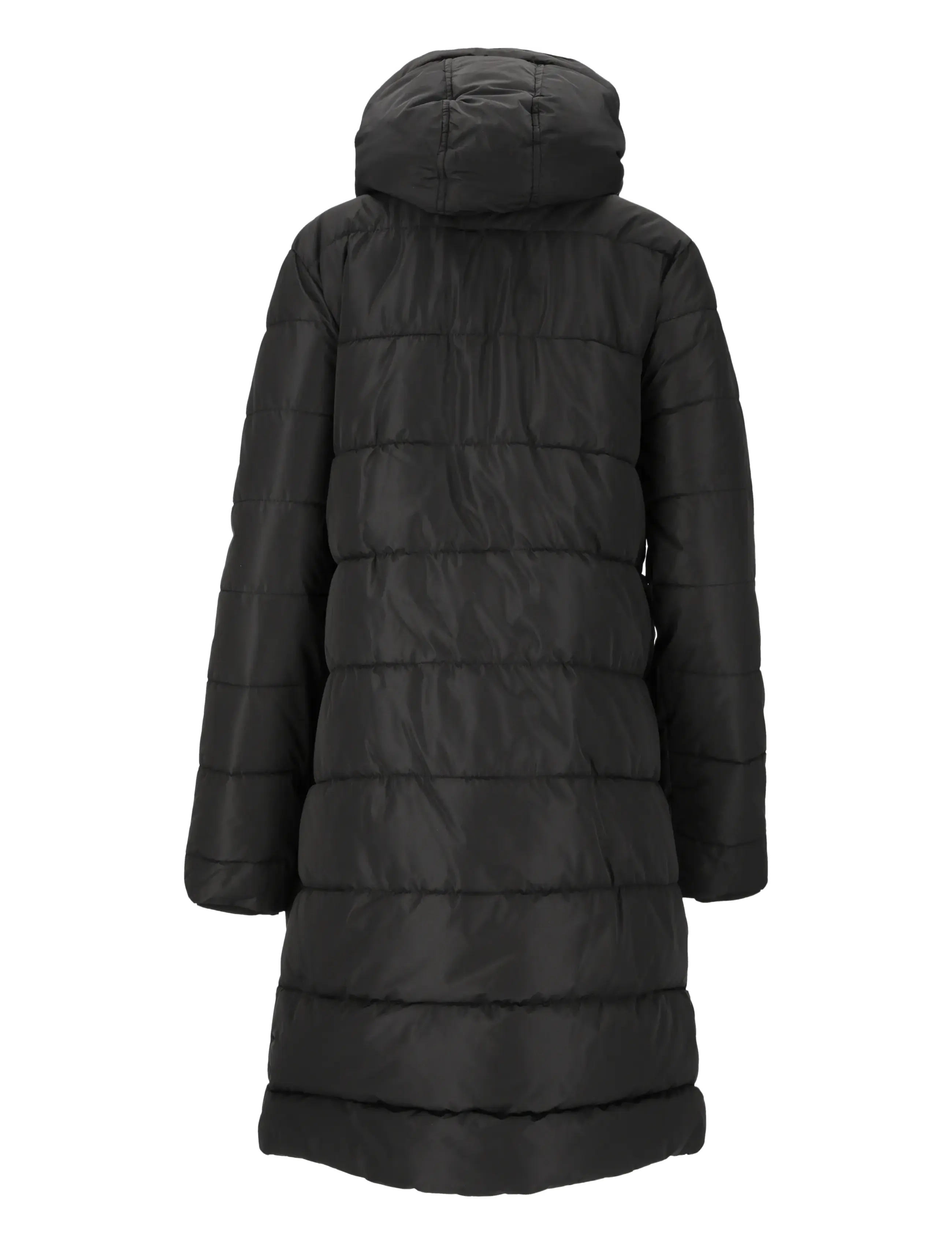 Whistler - Amaret W Long Puffer Jacket - sulejoped ja voodriga joped - black - 2