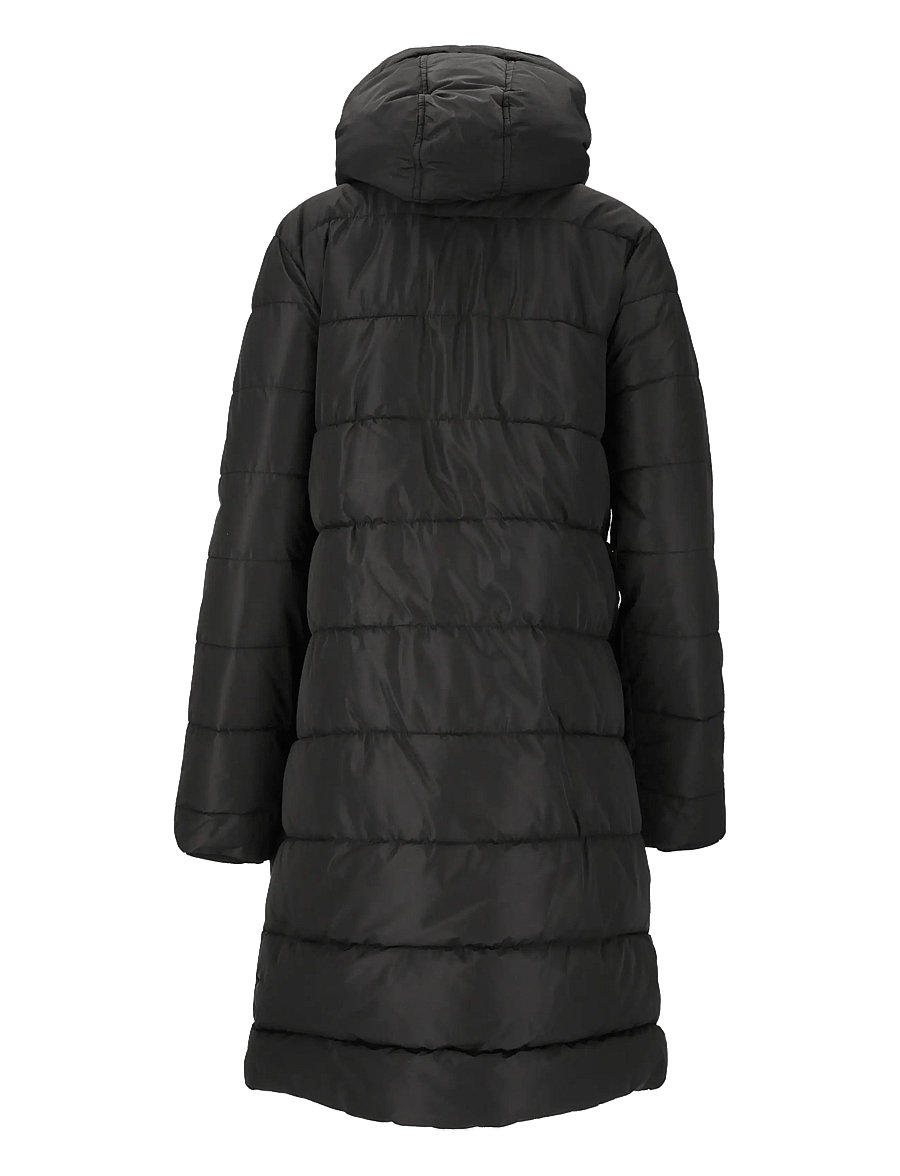 Whistler - Amaret W Long Puffer Jacket - sulejoped ja voodriga joped - black - 2