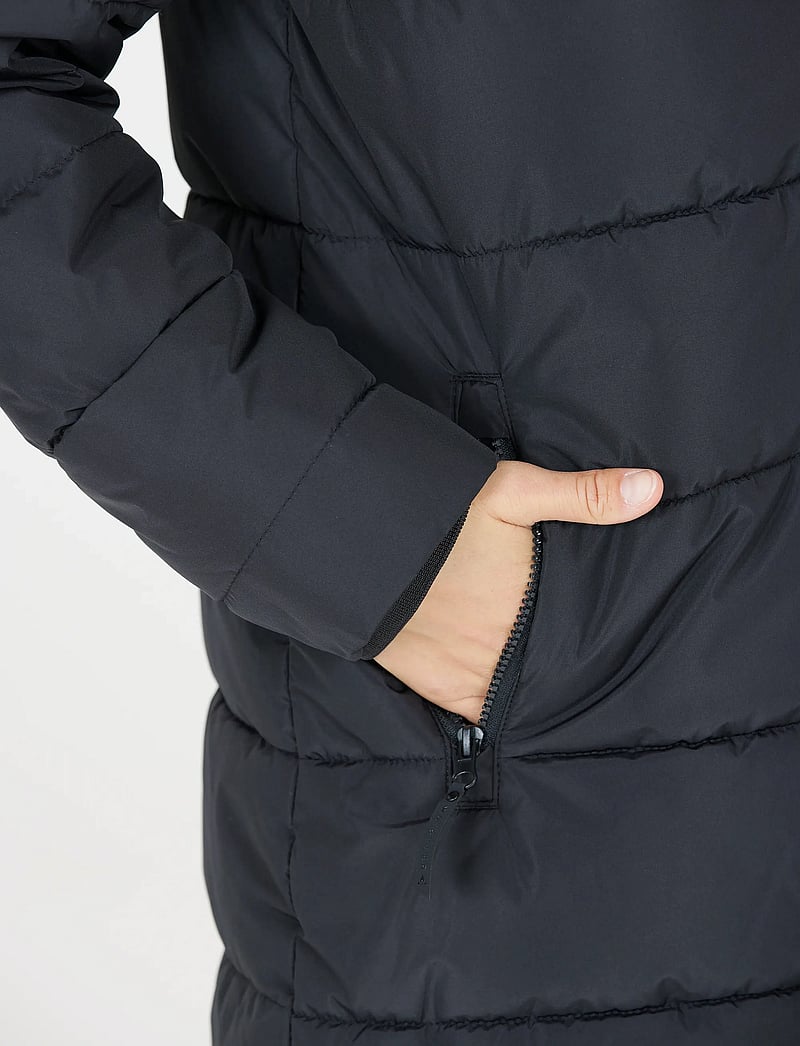 Whistler - Amaret W Long Puffer Jacket - dunjackor - black - 4