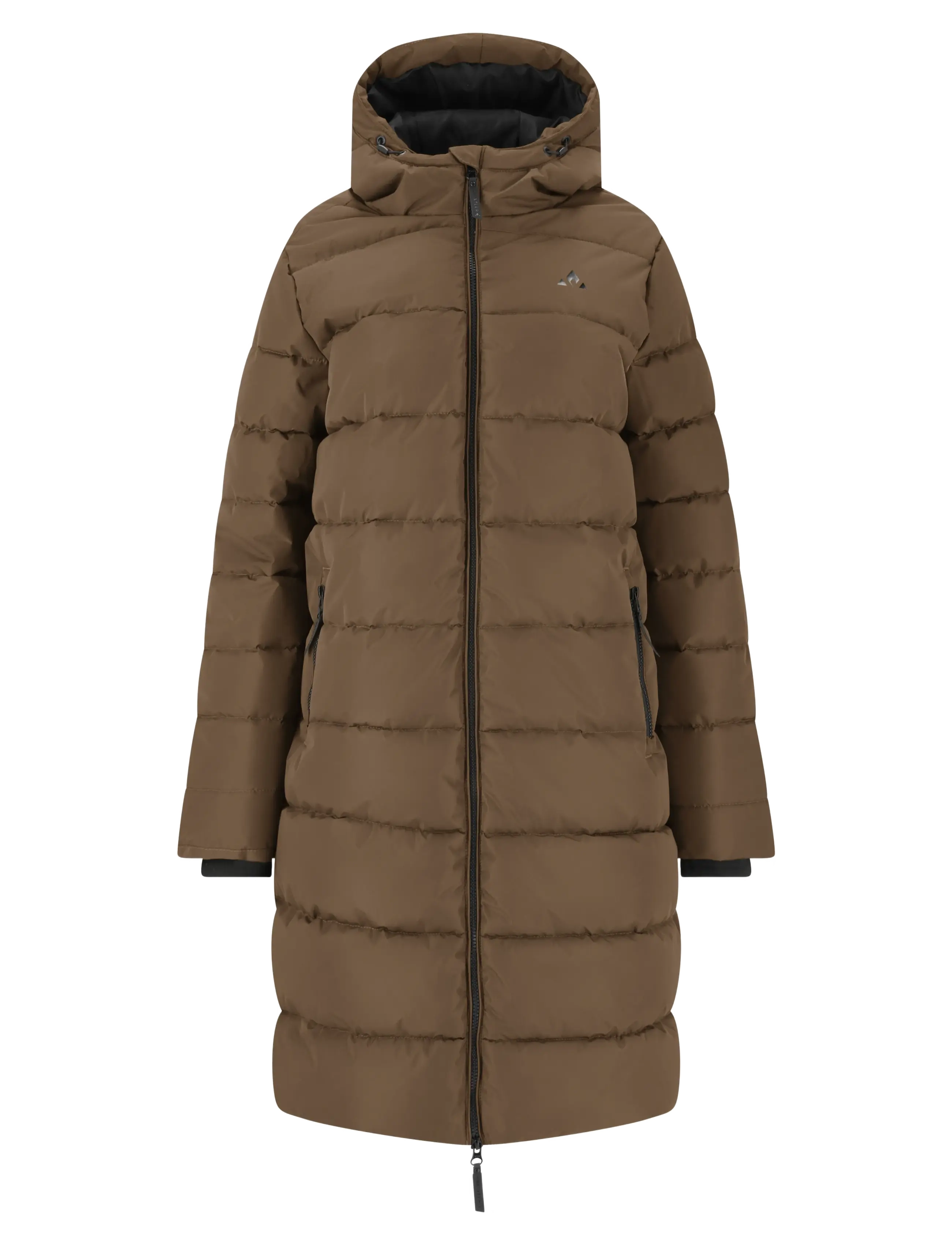 Whistler Amaret W Long Puffer Jacket - Outdoor - CHOCOLATE CHIP / brown