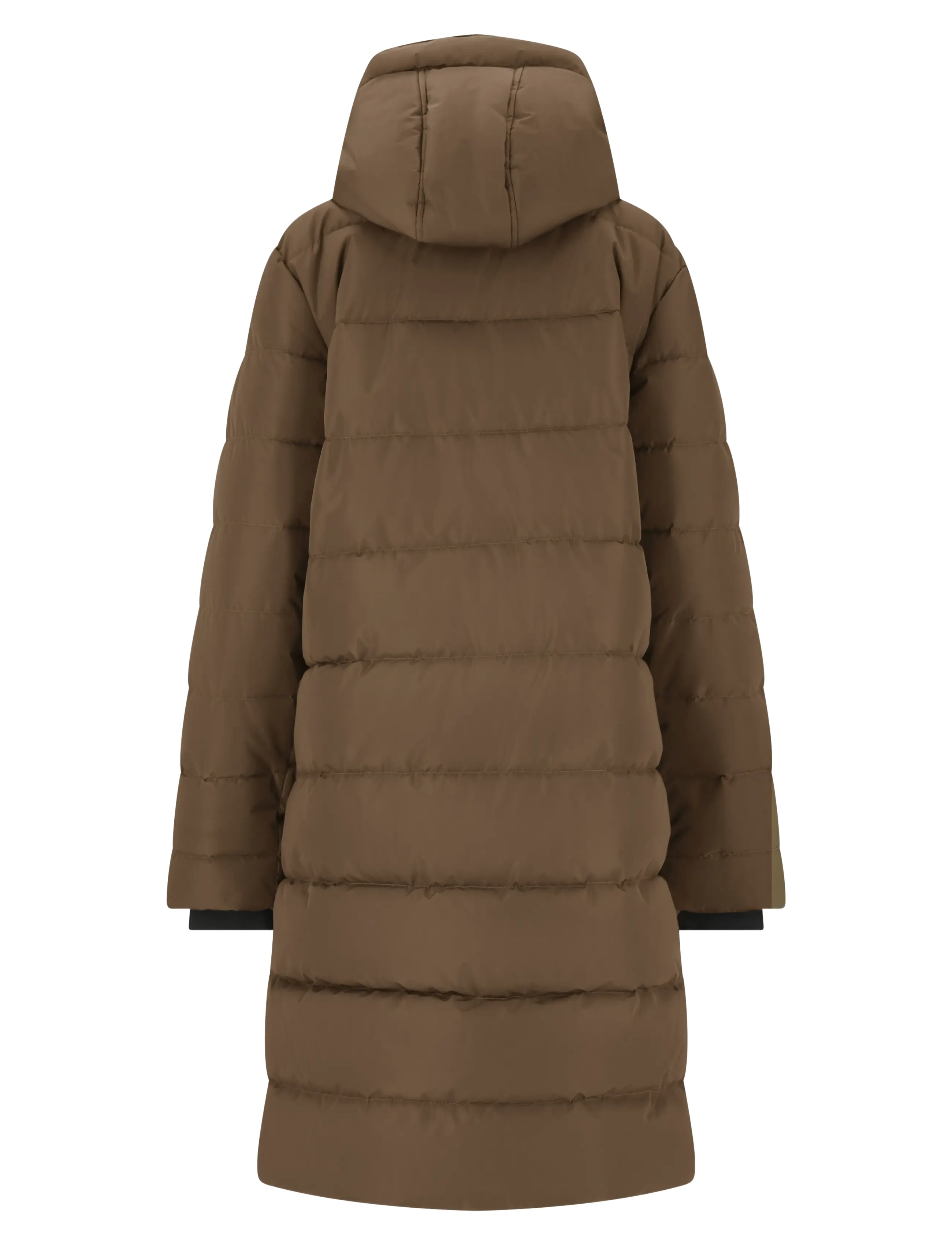 Whistler - Amaret W Long Puffer Jacket - daunenjacken - chocolate chip - 2