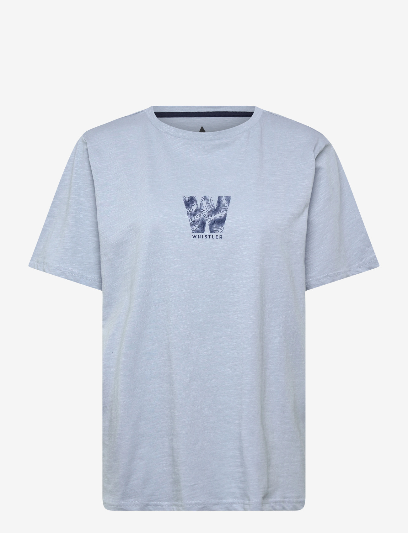 Whistler - Hockley W Printed Tee - t-shirts - dusty blue - 1