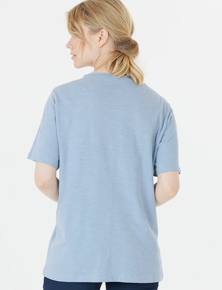 Whistler - Hockley W Printed Tee - t-shirts - dusty blue - 3