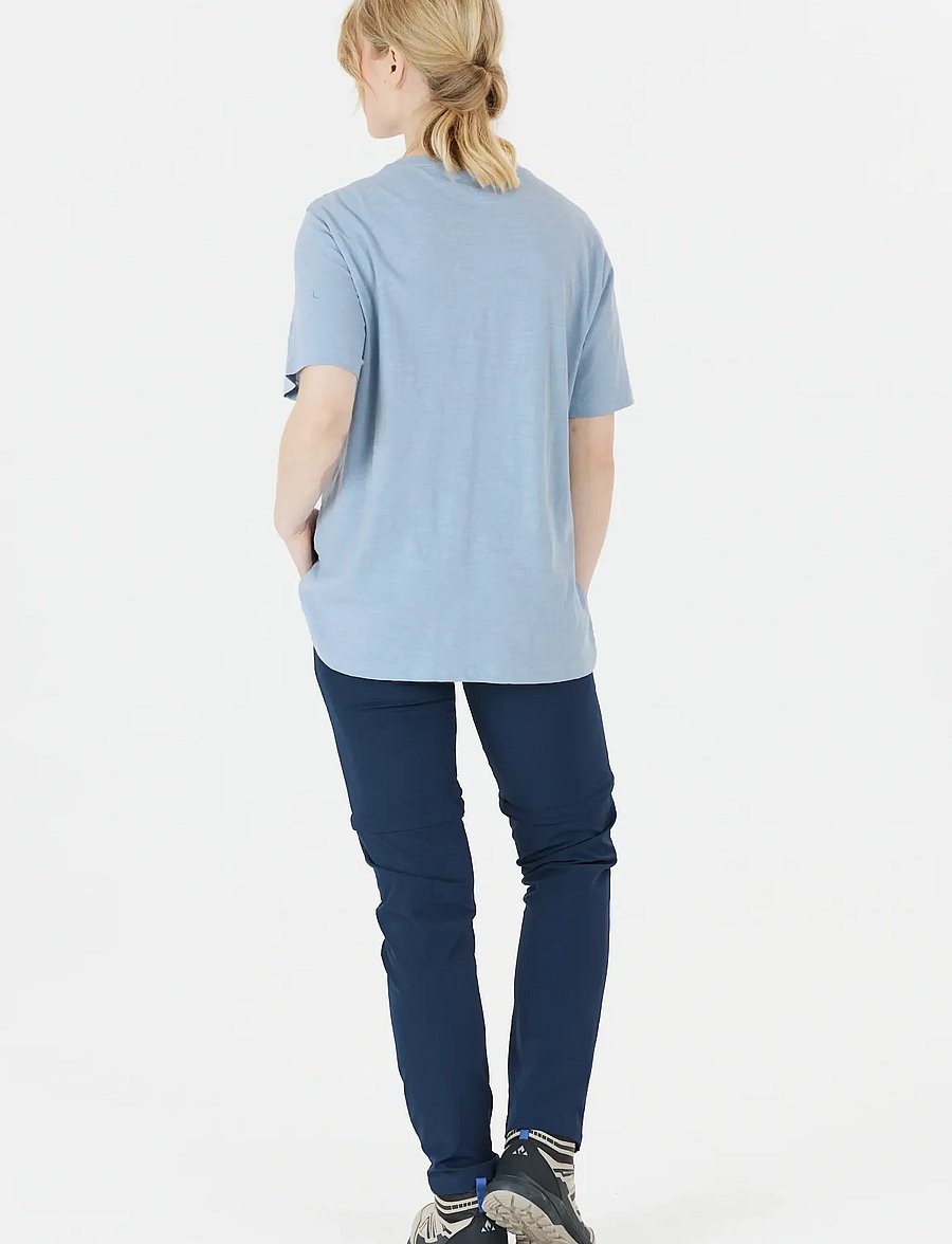 Whistler - Hockley W Printed Tee - t-shirts - dusty blue - 5