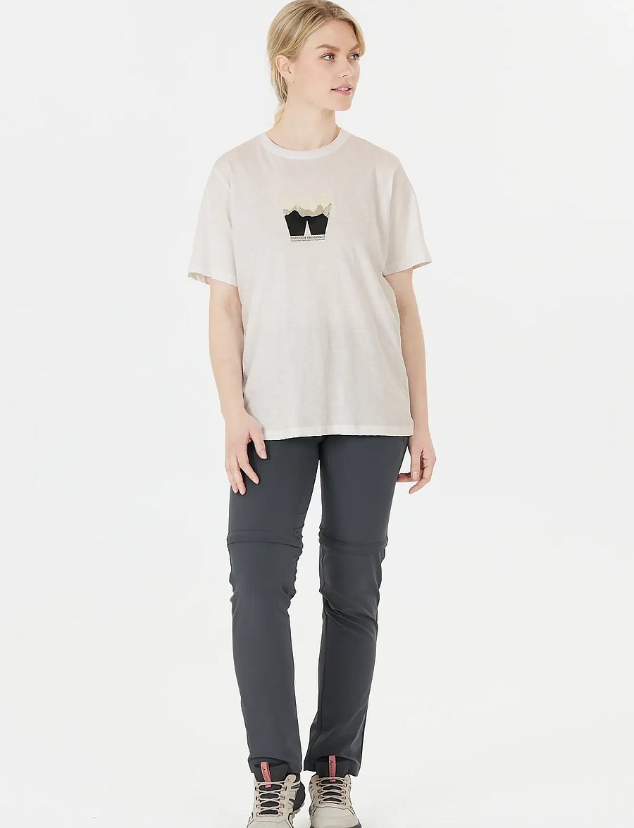 Whistler - Hockley W Printed Tee - t-shirts - white - 4