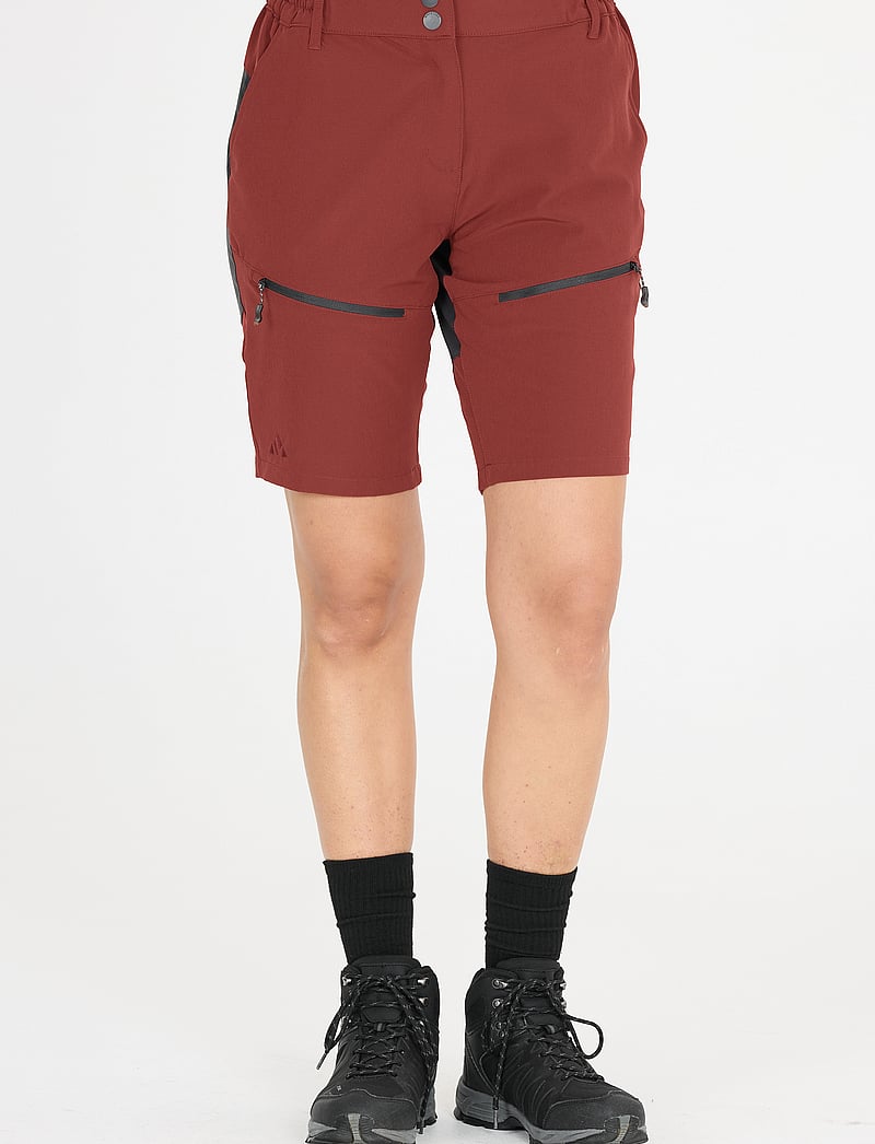 Whistler - Avatar W Outdoor Shorts - udendørsshorts - madder brown - 0
