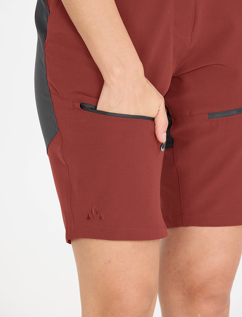 Whistler - Avatar W Outdoor Shorts - friluftsshorts - madder brown - 5