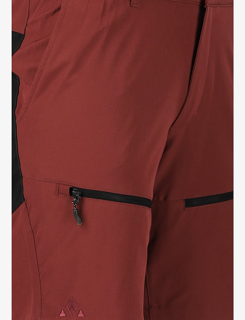 Whistler - Avatar W Outdoor Shorts - friluftsshorts - madder brown - 3