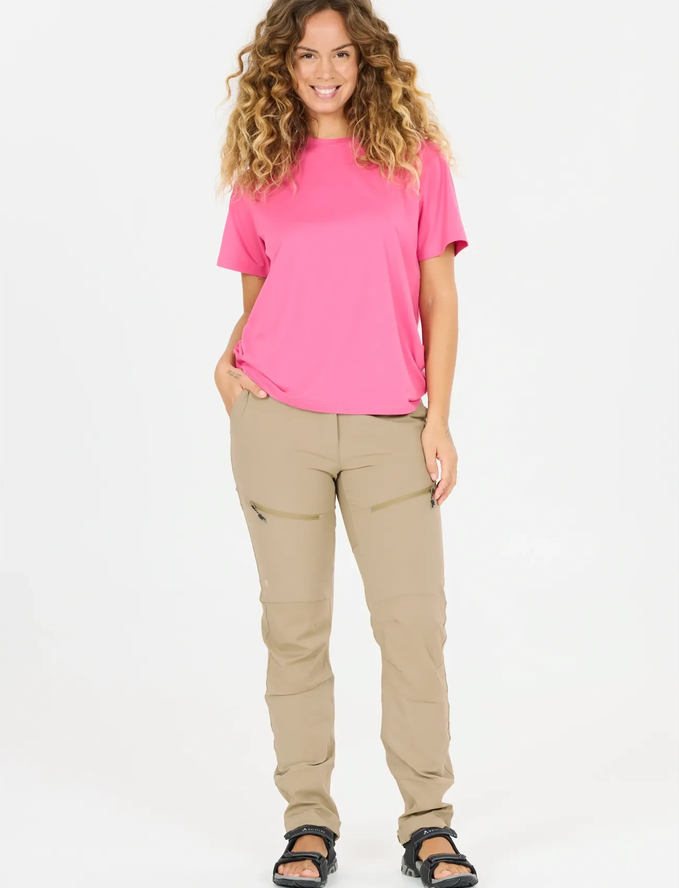 Whistler - Avatar W Outdoor Pants - friluftsbyxor - weathered teak - 4