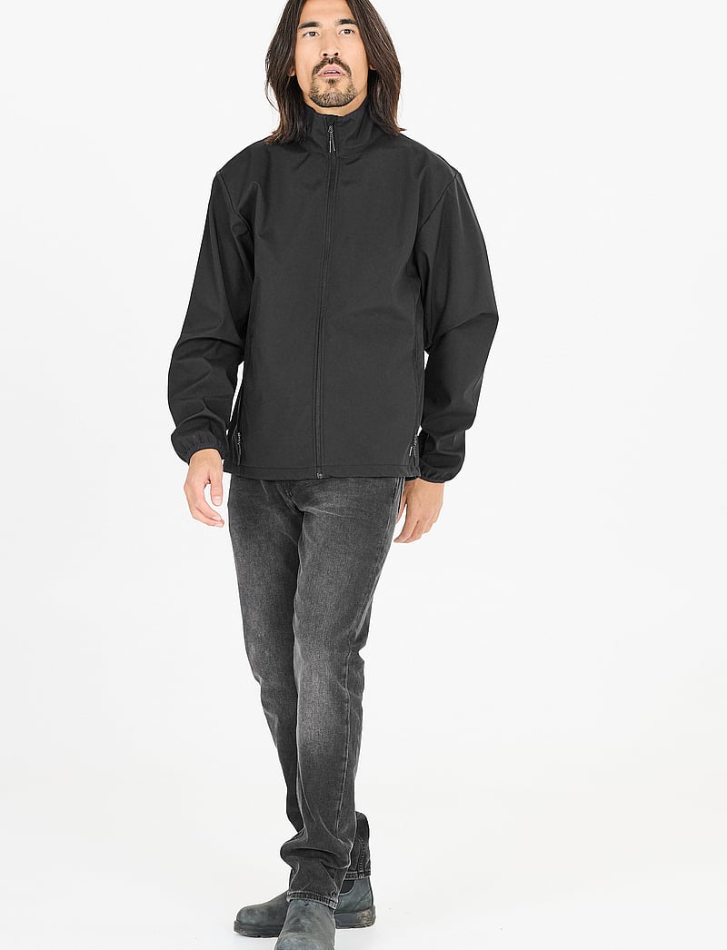 Whistler - Lango M Softshell Jacket - outdoor jacken - black - 4