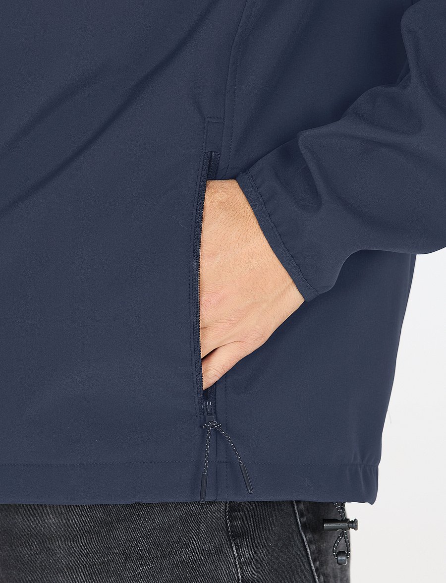 Whistler - Lango M Softshell Jacket - friluftsjackor - navy blazer - 4