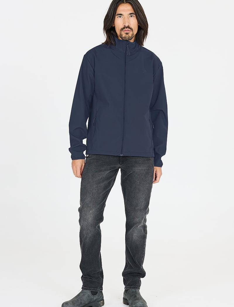 Whistler - Lango M Softshell Jacket - outdoor jacken - navy blazer - 5