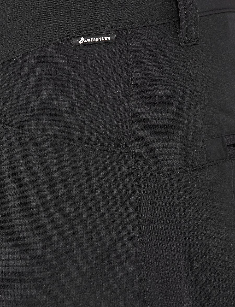 Whistler - Shann M Long Outdoor Shorts - outdoorshorts - black - 0
