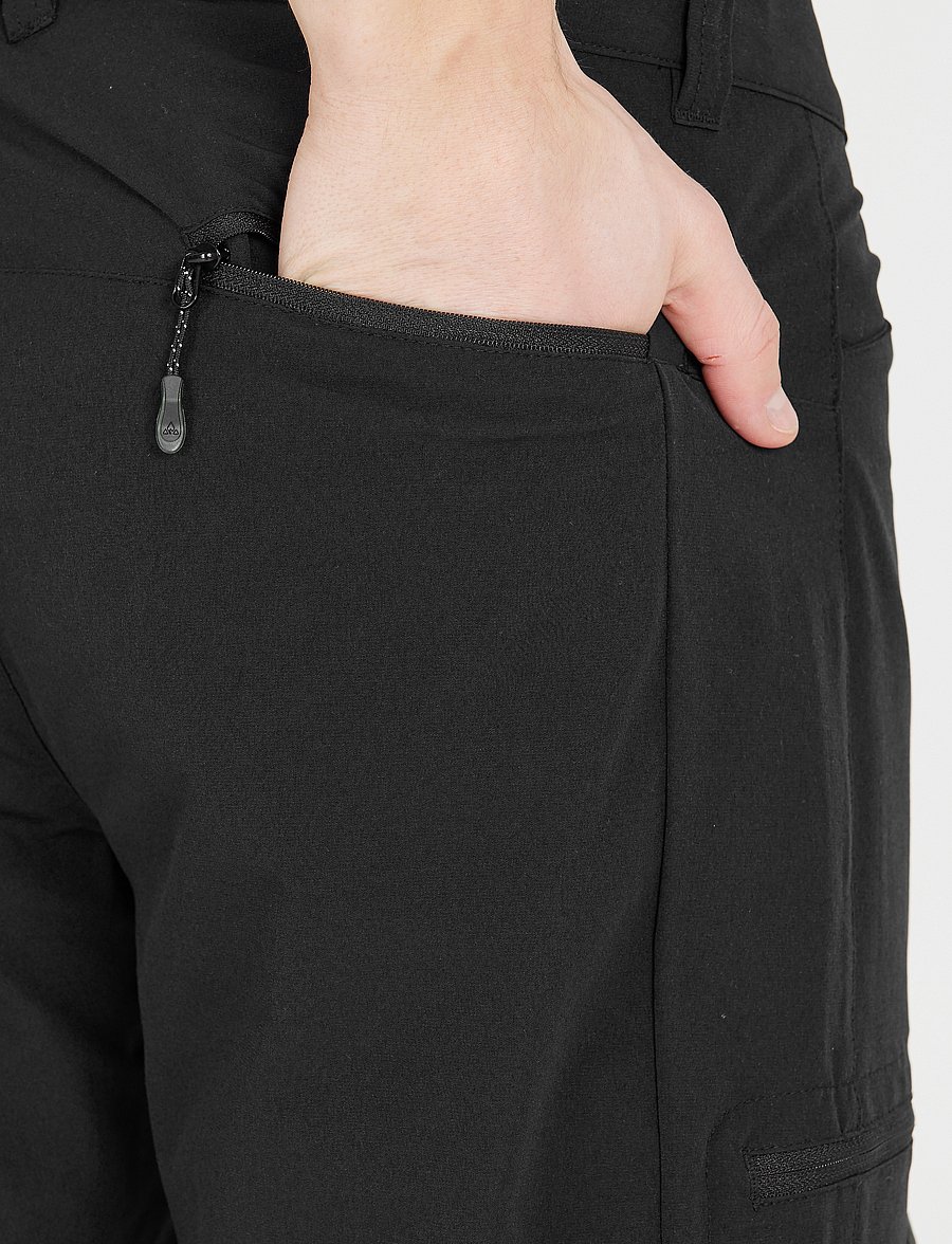 Whistler - Shann M Long Outdoor Shorts - outdoorshorts - black - 4