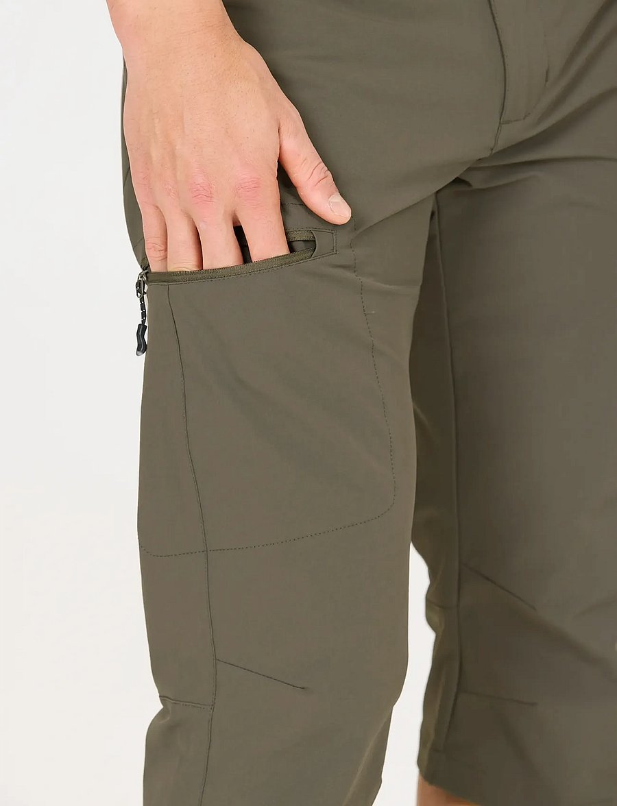 Whistler - Shann M Long Outdoor Shorts - outdoor shorts - black ink - 4