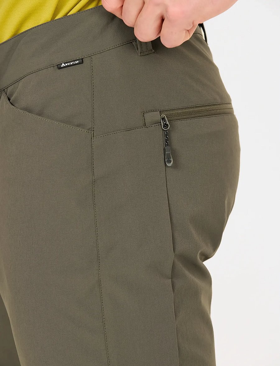Whistler - Shann M Long Outdoor Shorts - outdoor shorts - black ink - 5