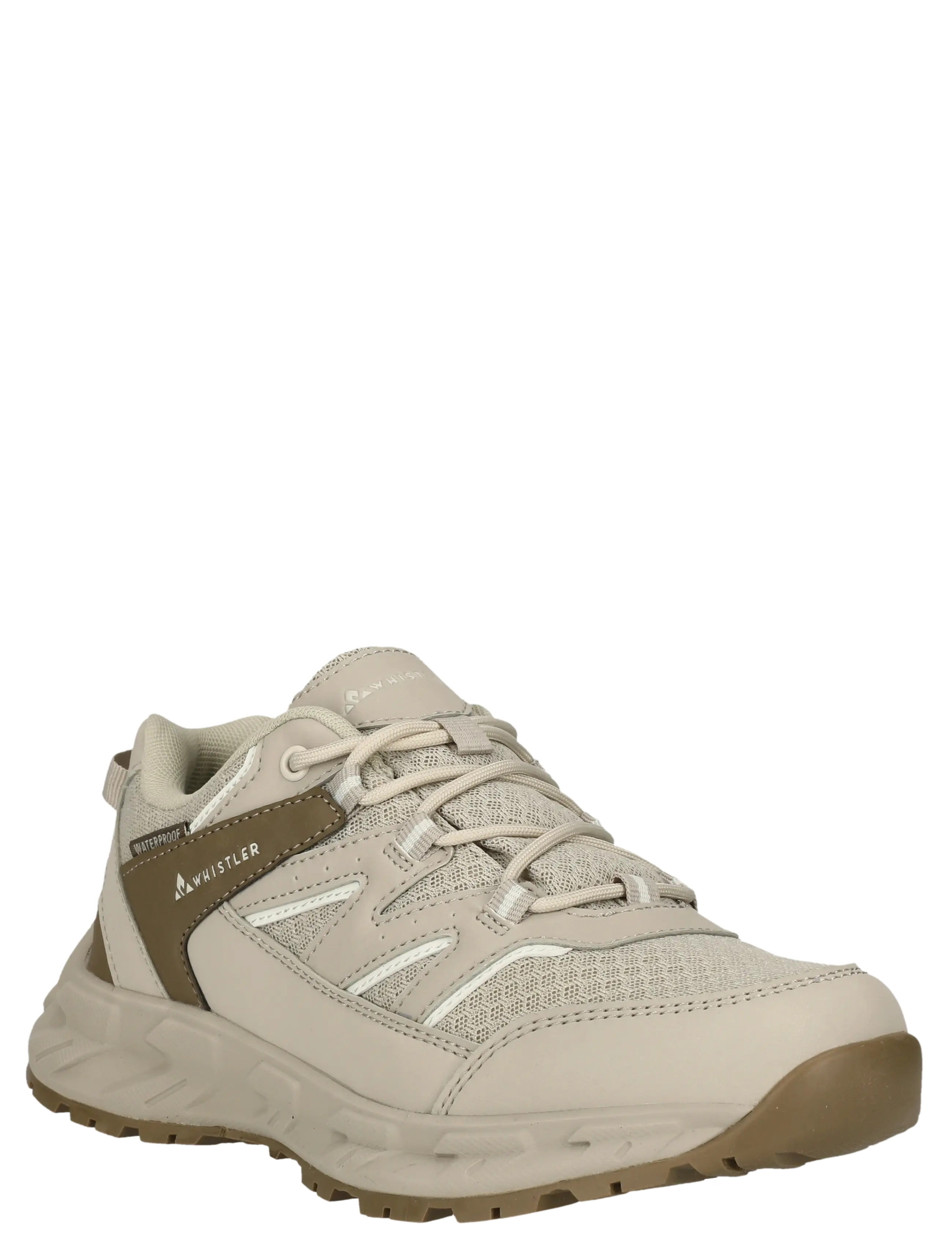 Whistler Benin W Shoe WP - Vandringsskor - TIMBER WOLF / beige