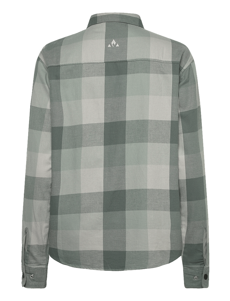 Whistler - Riglet W Chequered Shirt - hemden - slate gray - 1