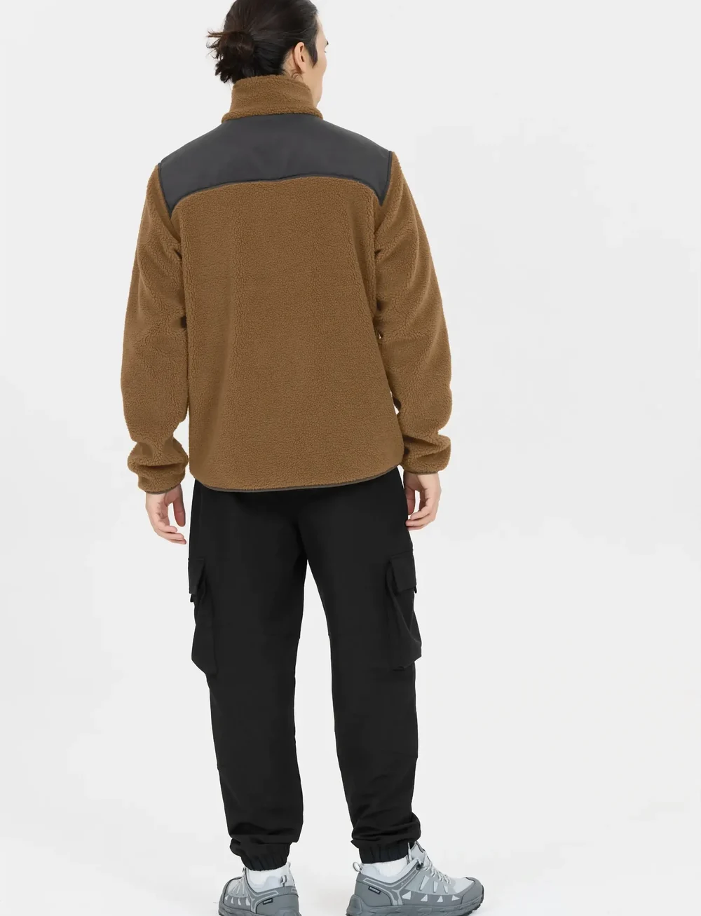 Whistler - Sprocka M Teddy Fleece Jacket - fleece & midlayer - kangarow - 3