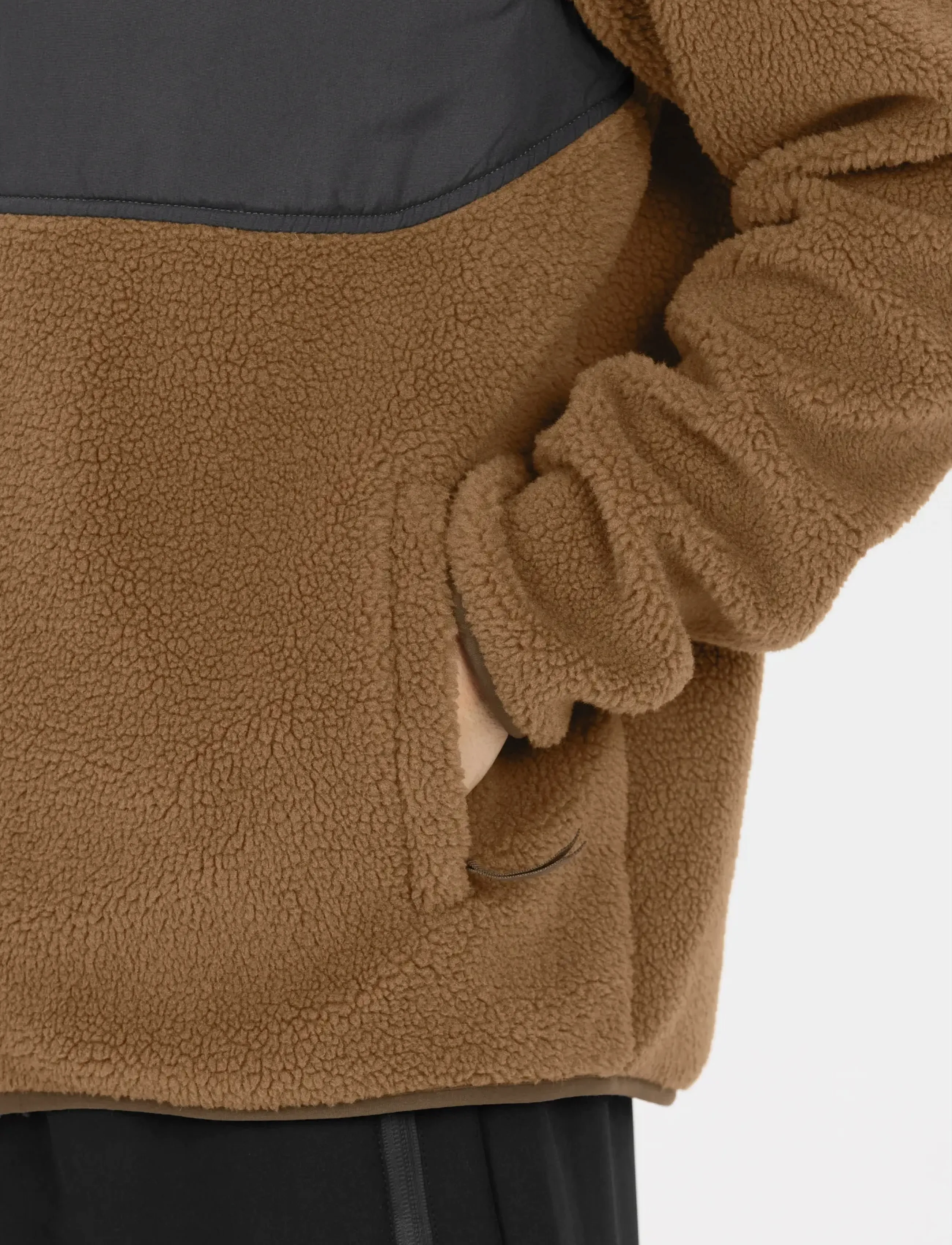 Whistler Sprocka M Teddy Fleece Jacket - Streetstyle - KANGAROW / brown