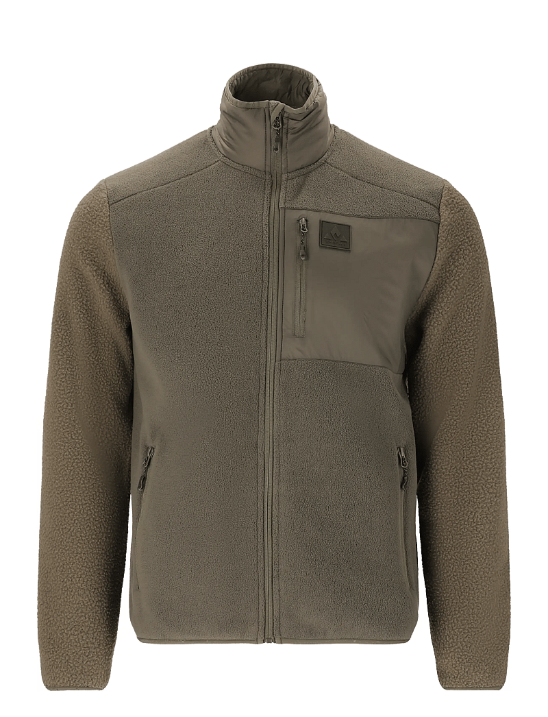 Whistler - Makaley M Fleece Jacket - flīsa un siltās jakas - black ink - 1