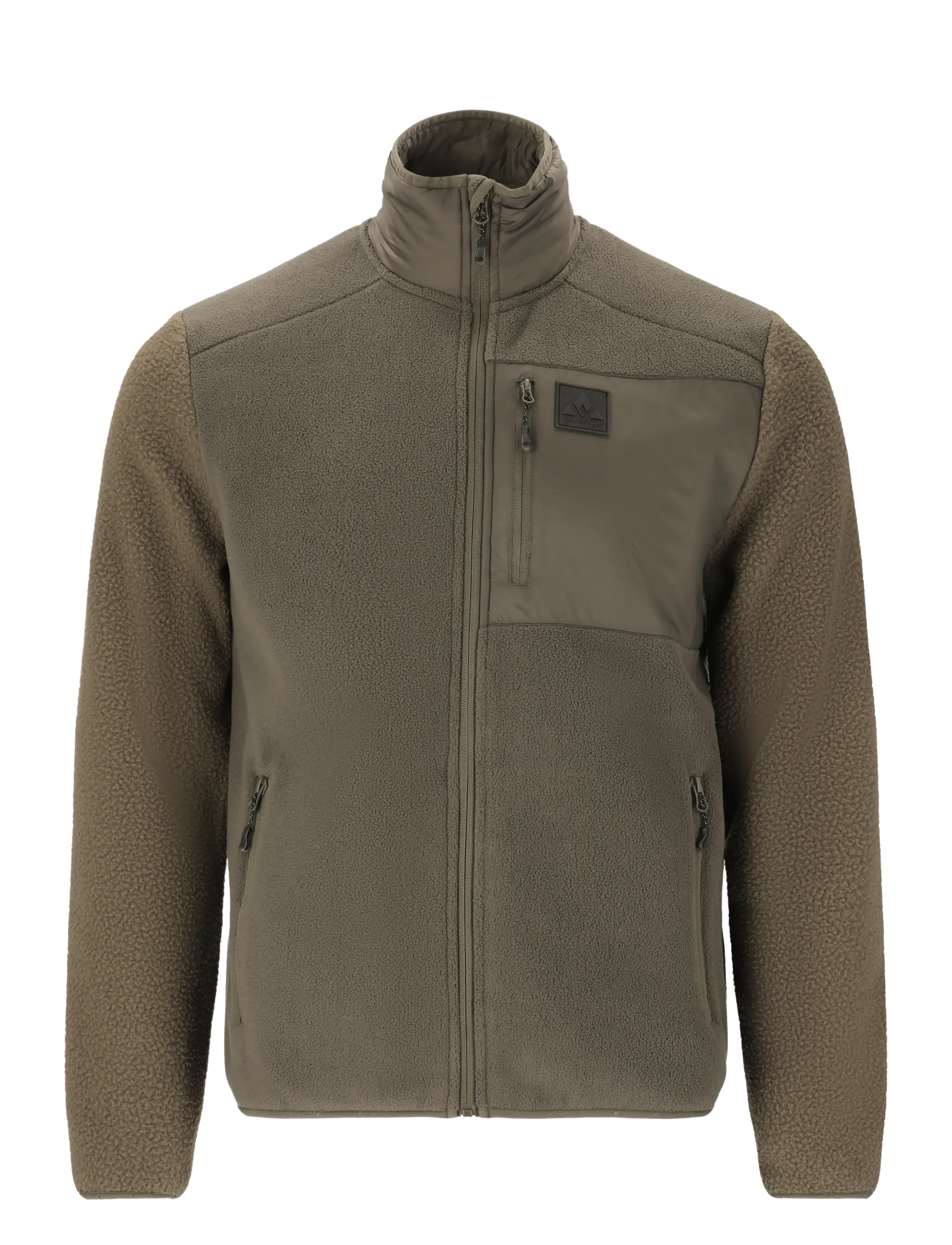 Whistler Makaley M Fleece Jacket - Whistler - BLACK INK / khaki/green