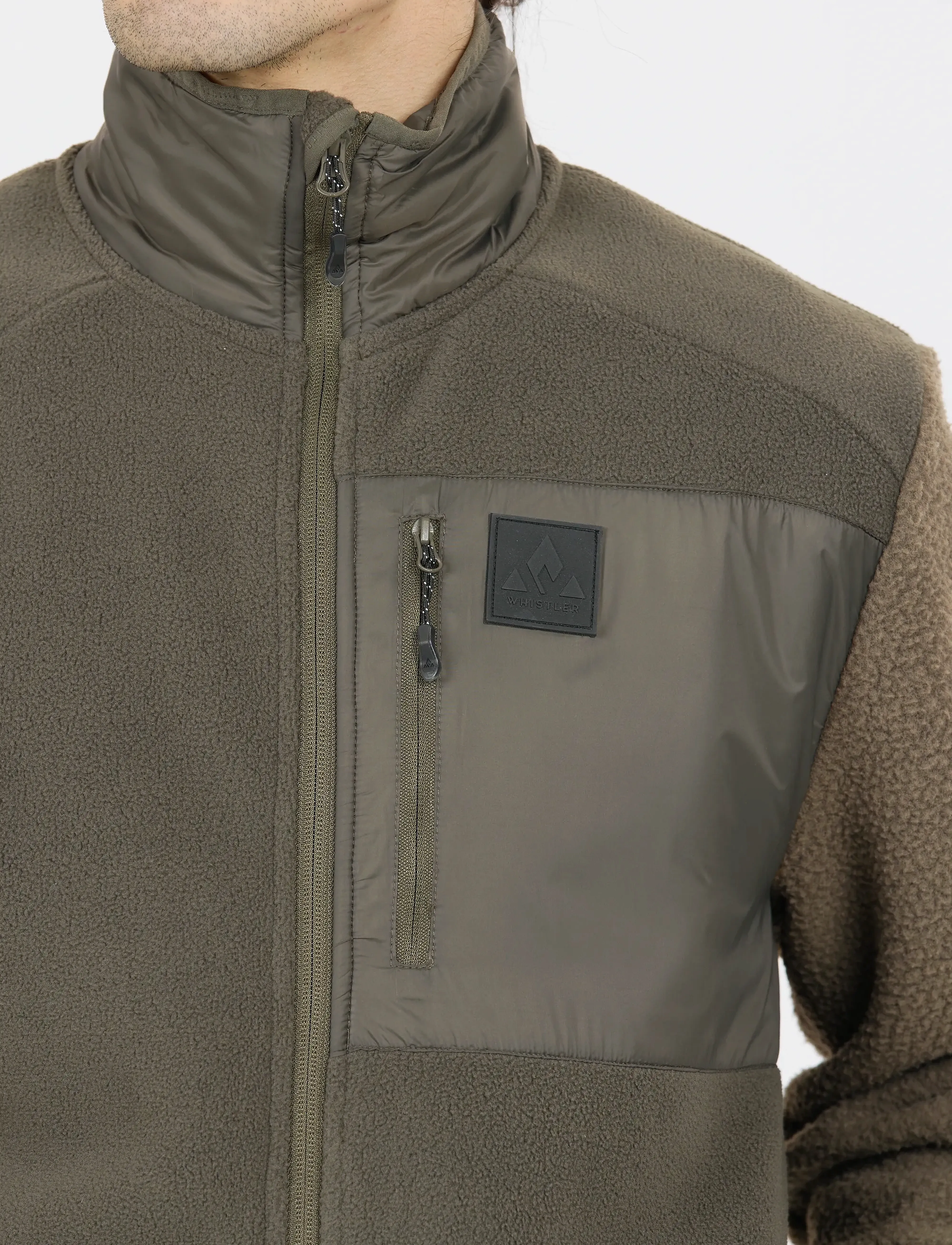Whistler - Makaley M Fleece Jacket - fleece & midlayer - black ink - 0