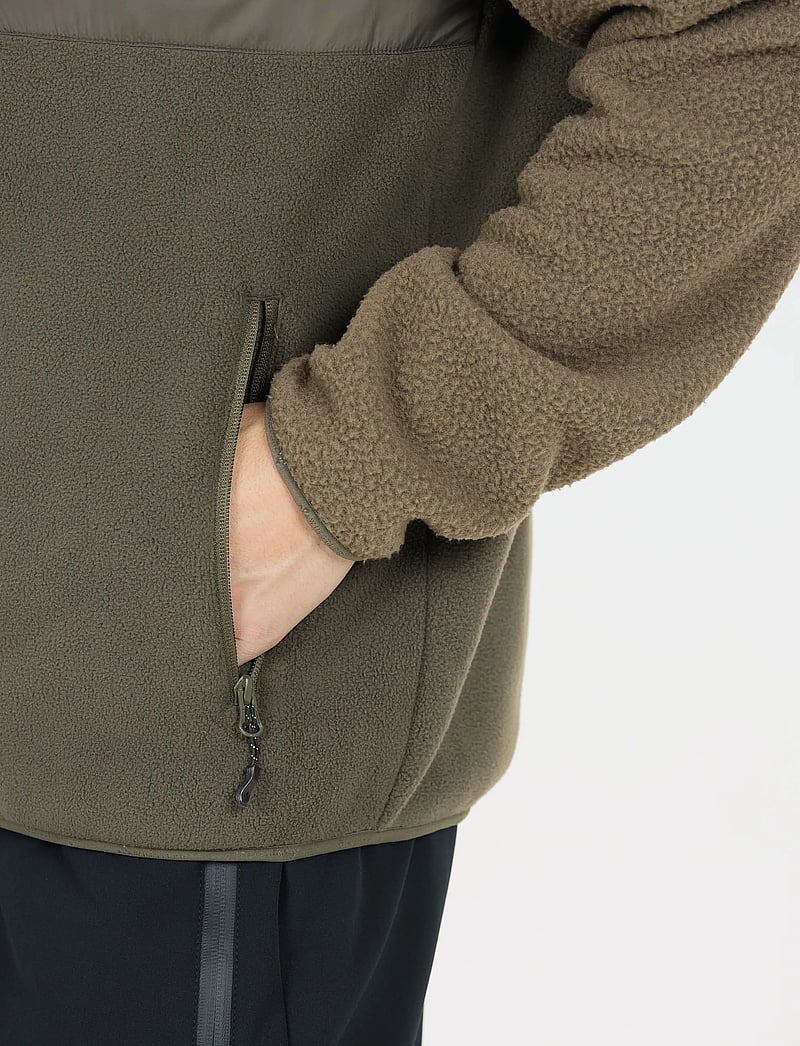 Whistler - Makaley M Fleece Jacket - flīsa un siltās jakas - black ink - 4