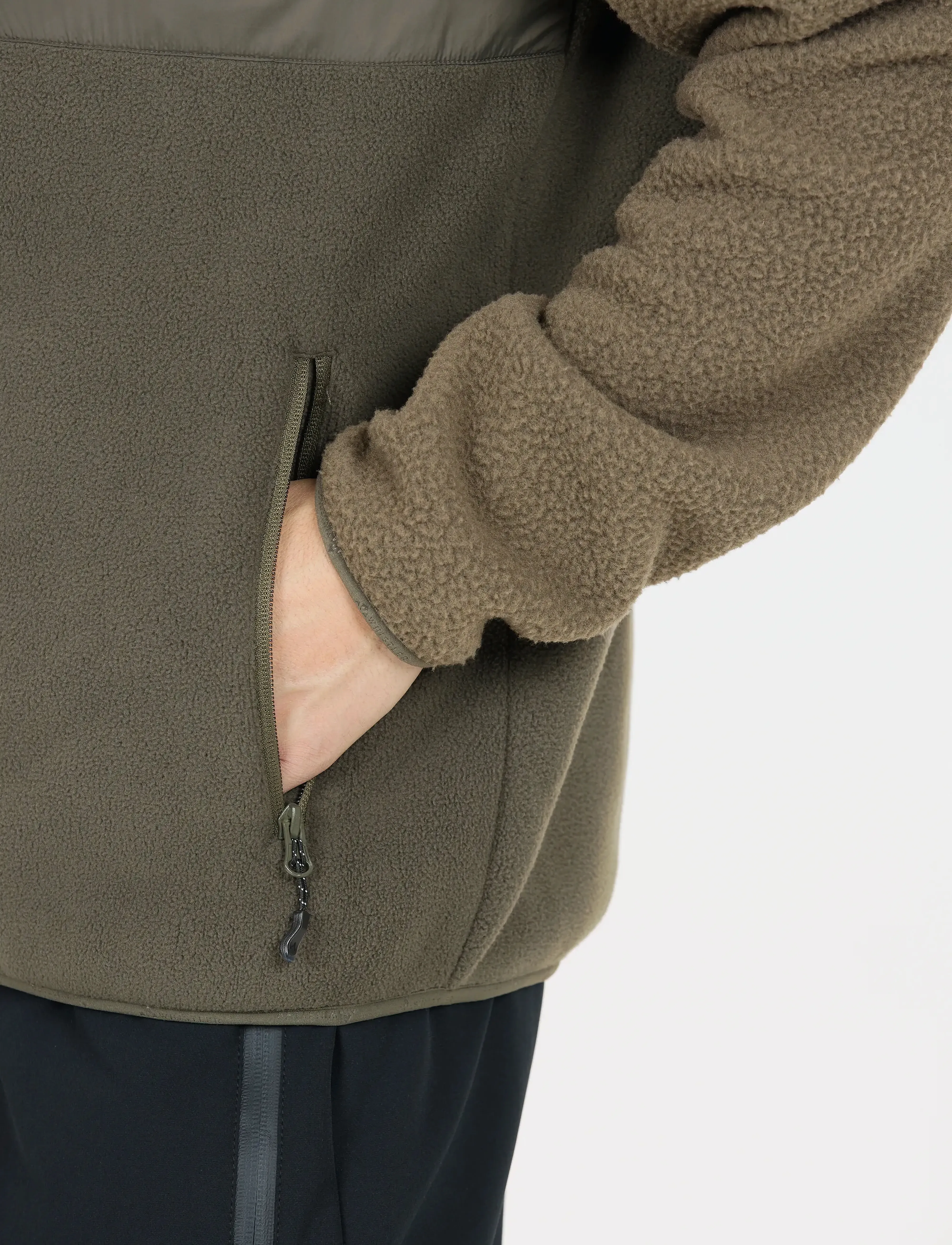 Whistler - Makaley M Fleece Jacket - fleece & midlayer - black ink - 4