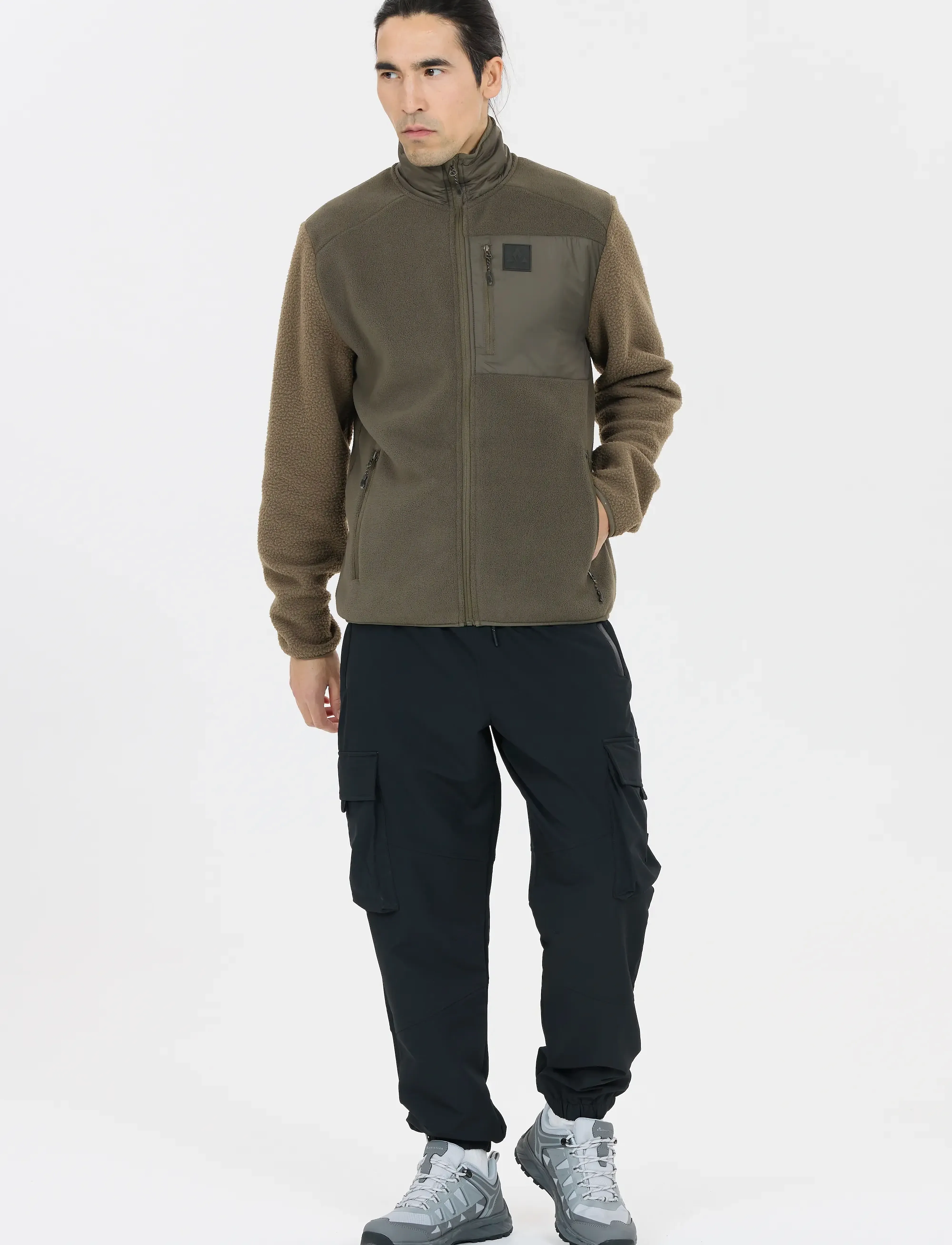 Whistler - Makaley M Fleece Jacket - fleece & midlayer - black ink - 5